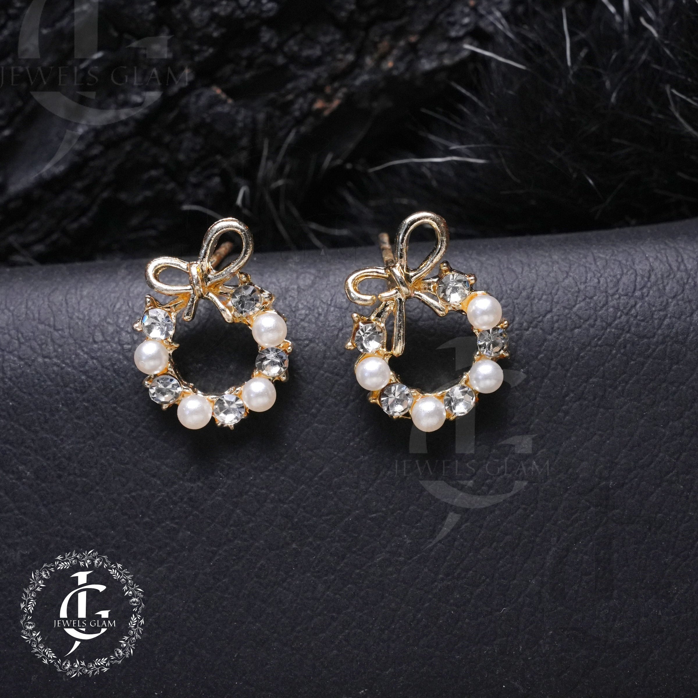 Pearl Stud Earrings