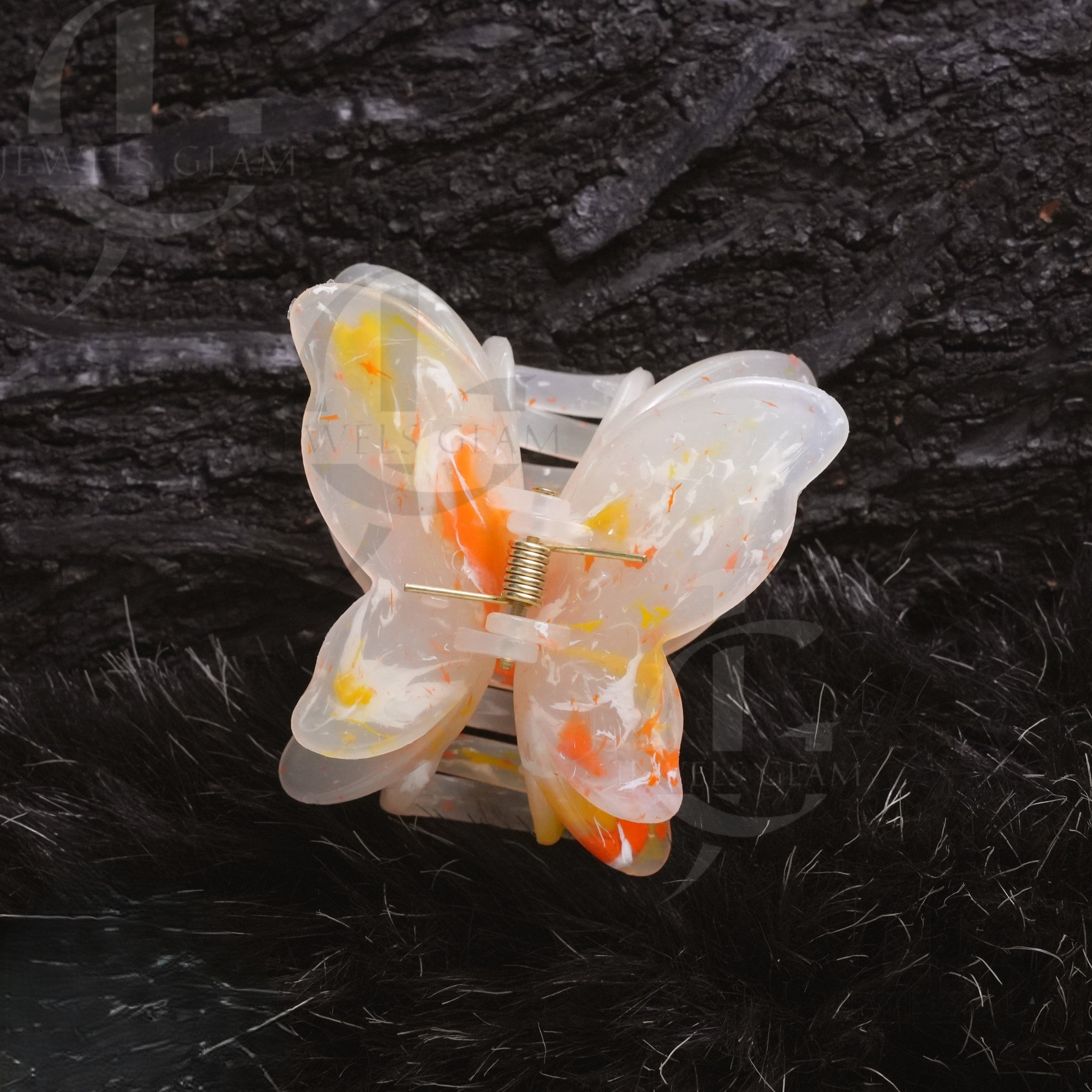 Butterfly Hair Claw Clip Large