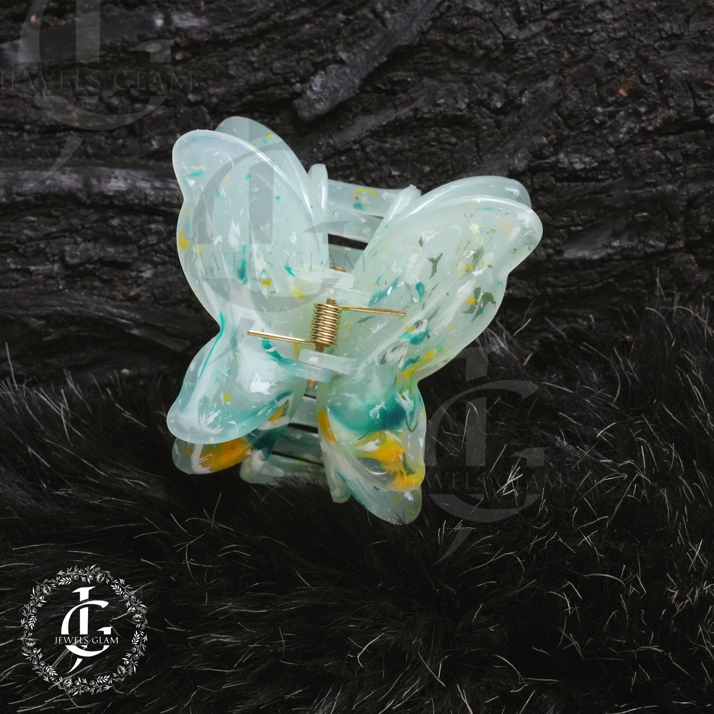 Butterfly Hair Claw Clip Large