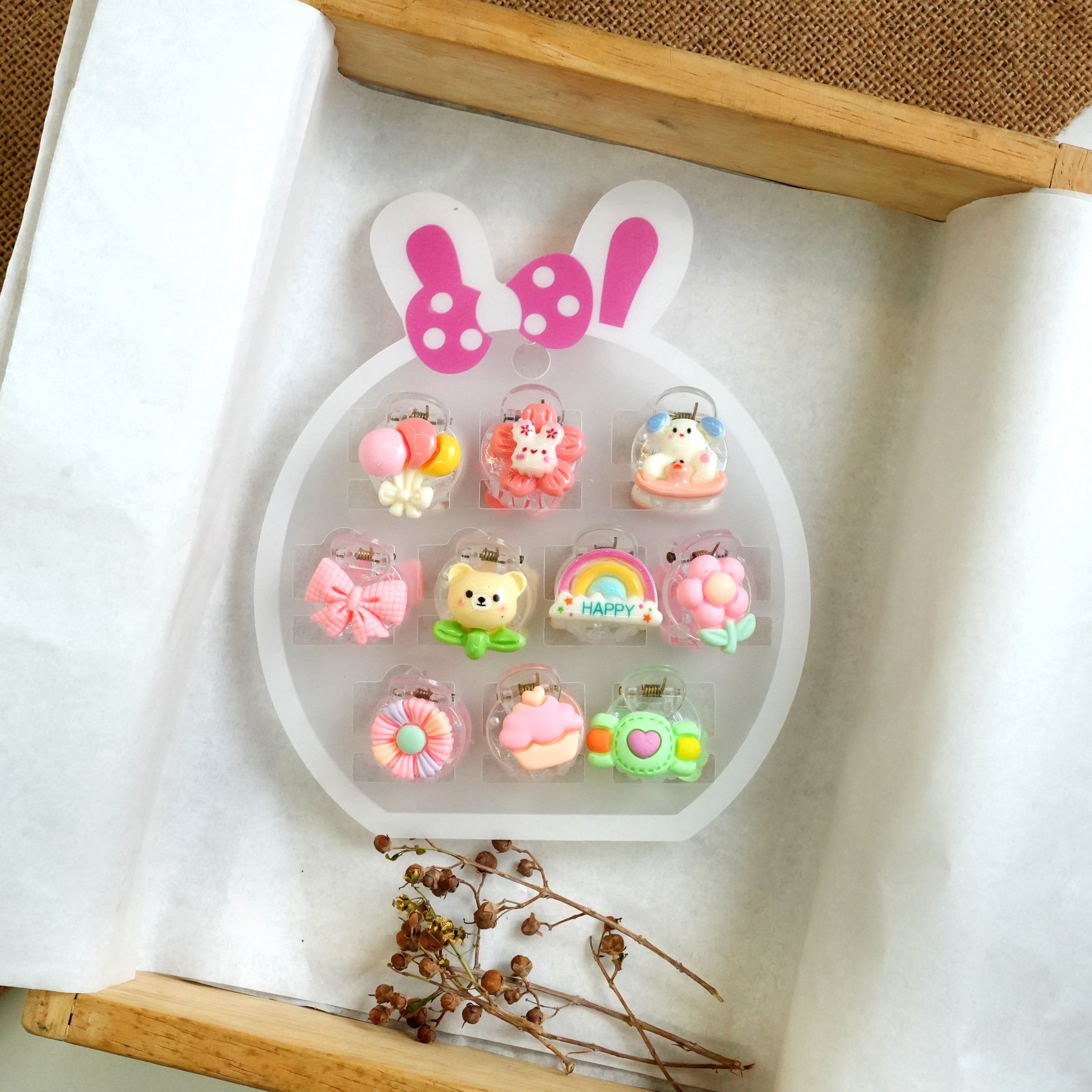 Adorable Mini Hair Catchers Set