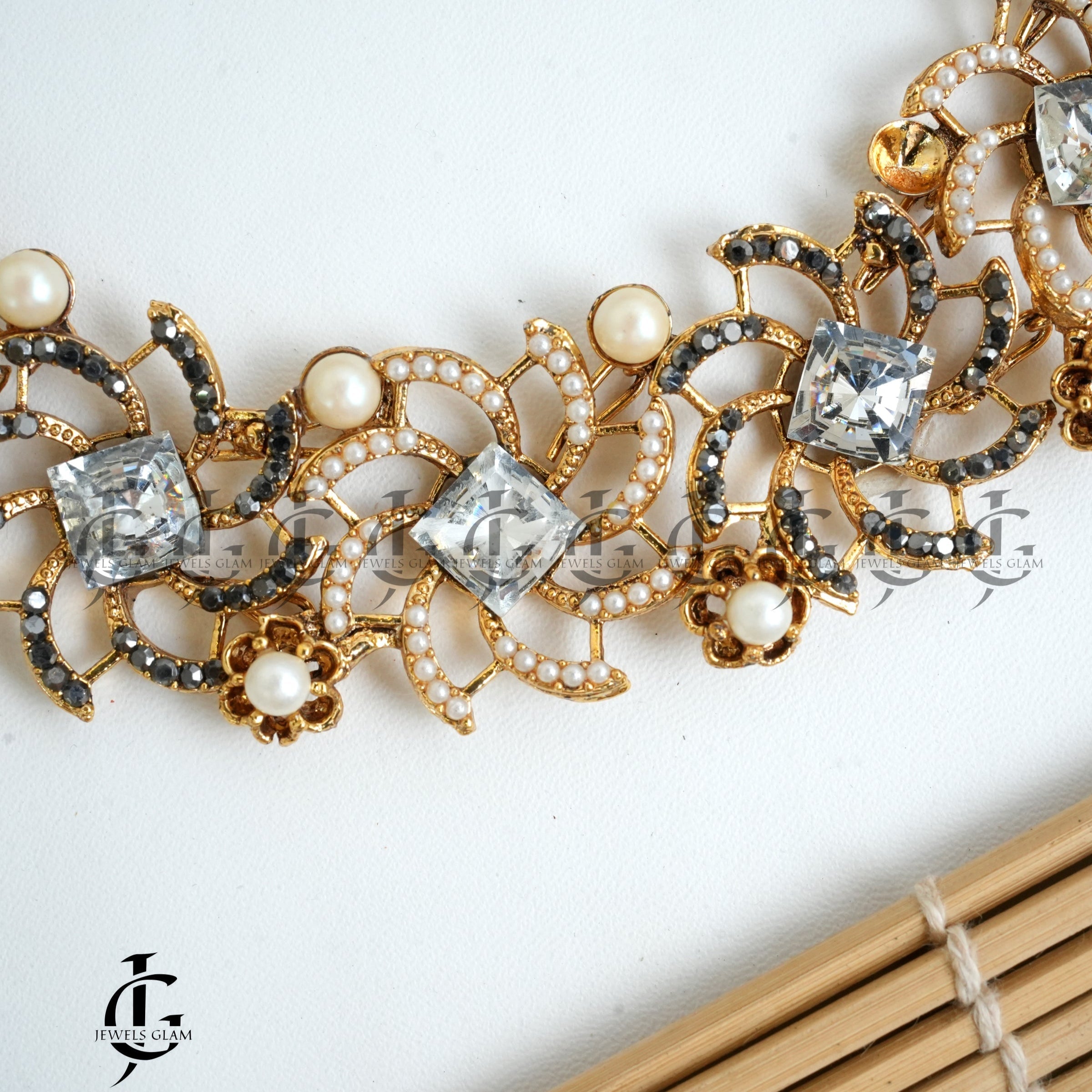 Radiant Floral Statement Jewelry Set