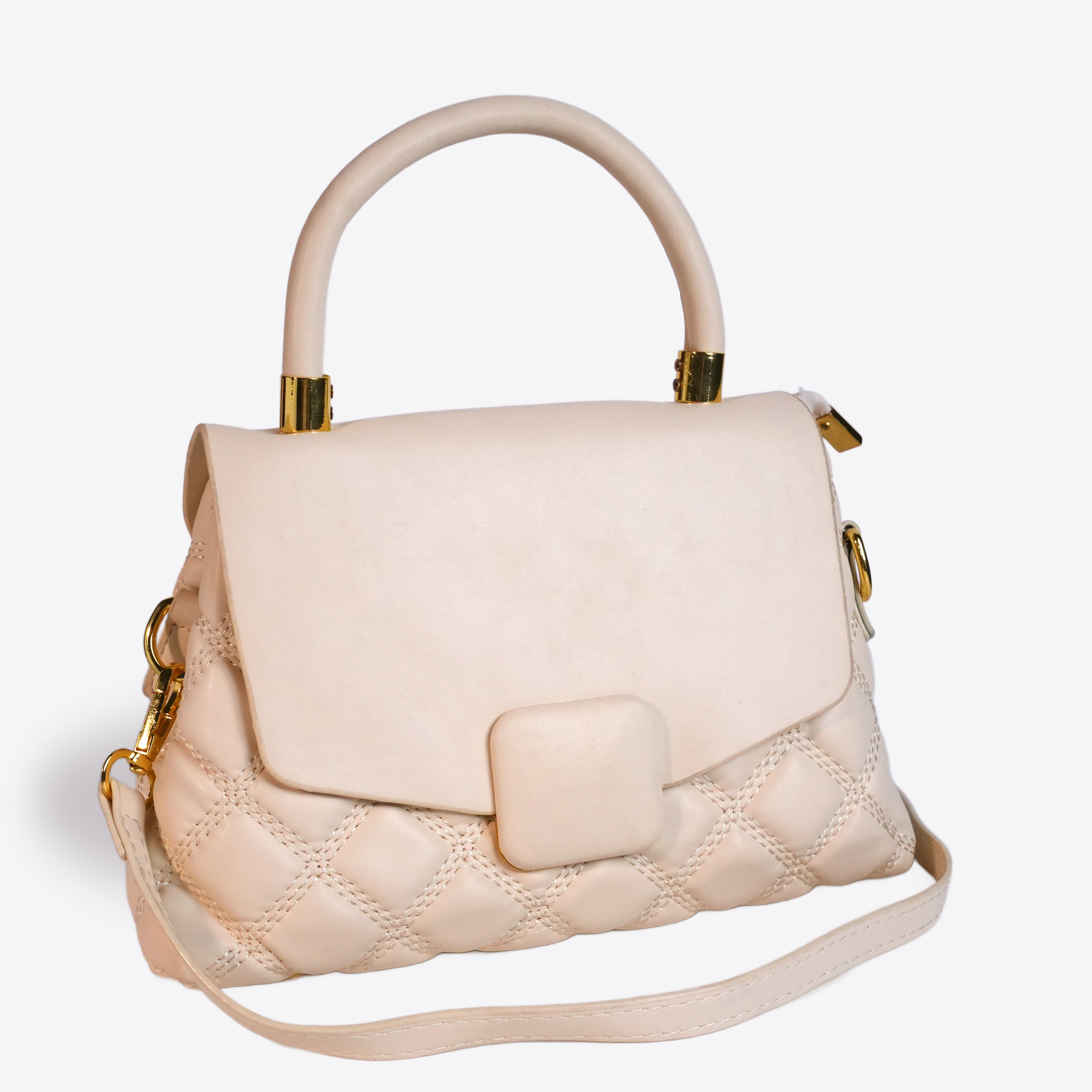 Women Crossbody Quilted Leather Bag