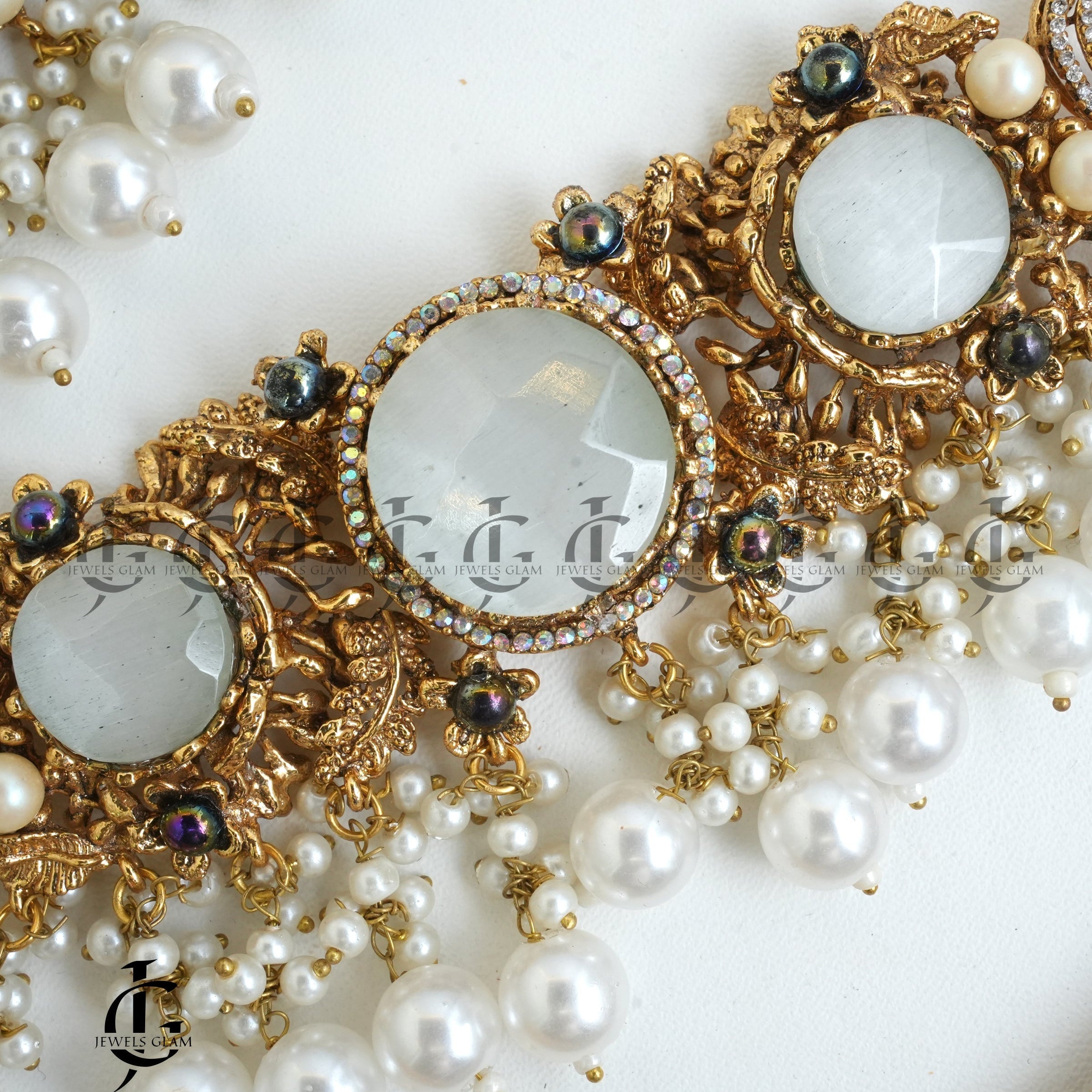 Turkish & Stone Work Choker Set