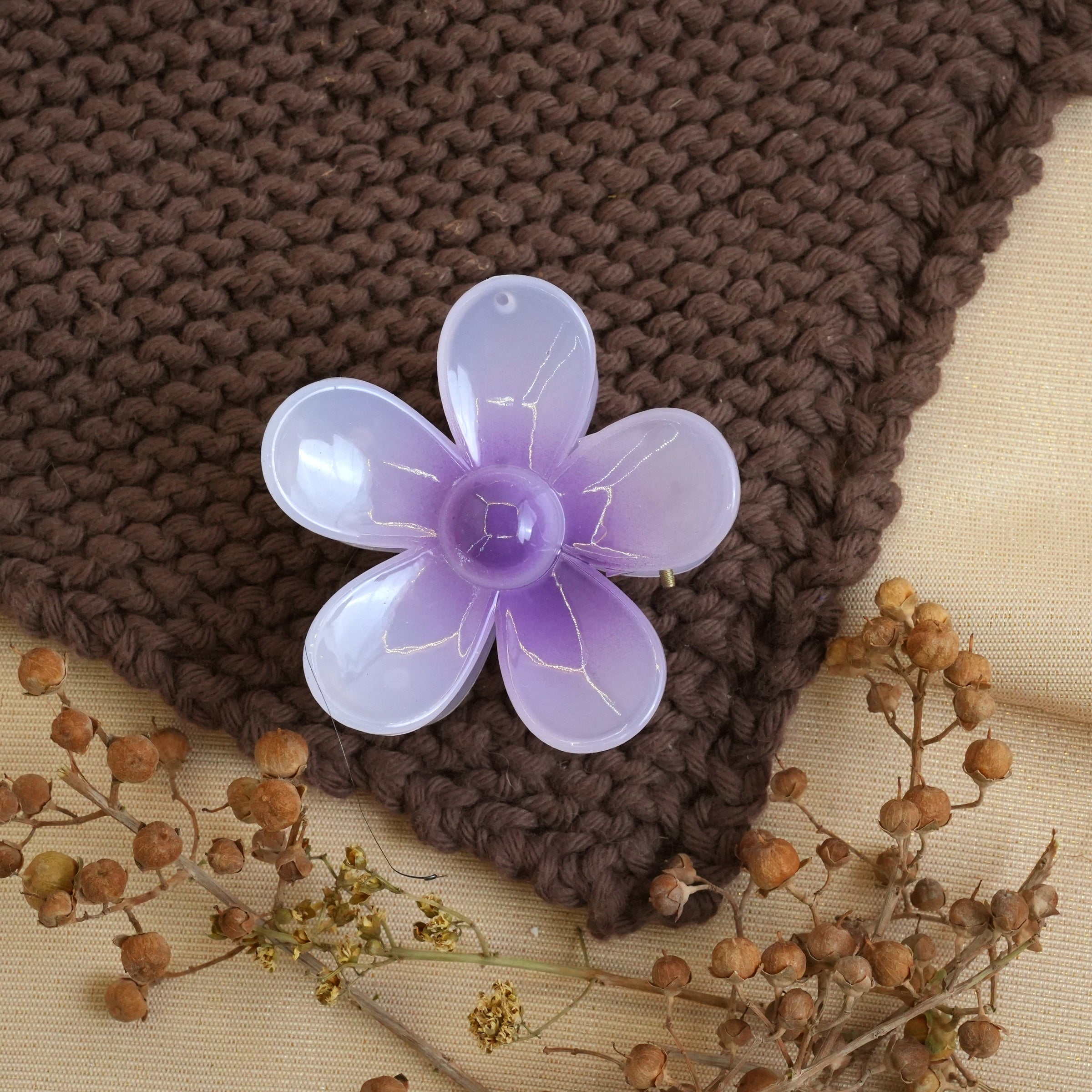 Blooming Pastel Flower Hair Catchers