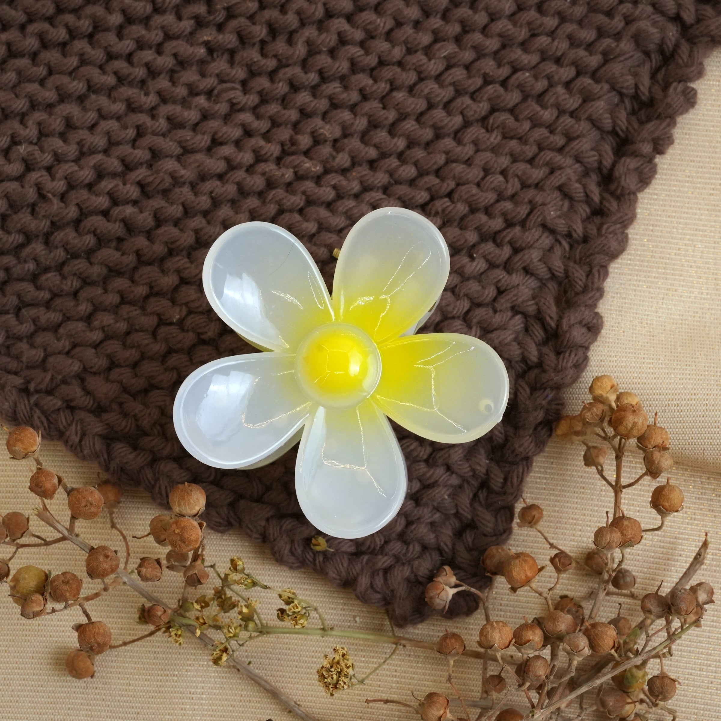 Blooming Pastel Flower Hair Catchers
