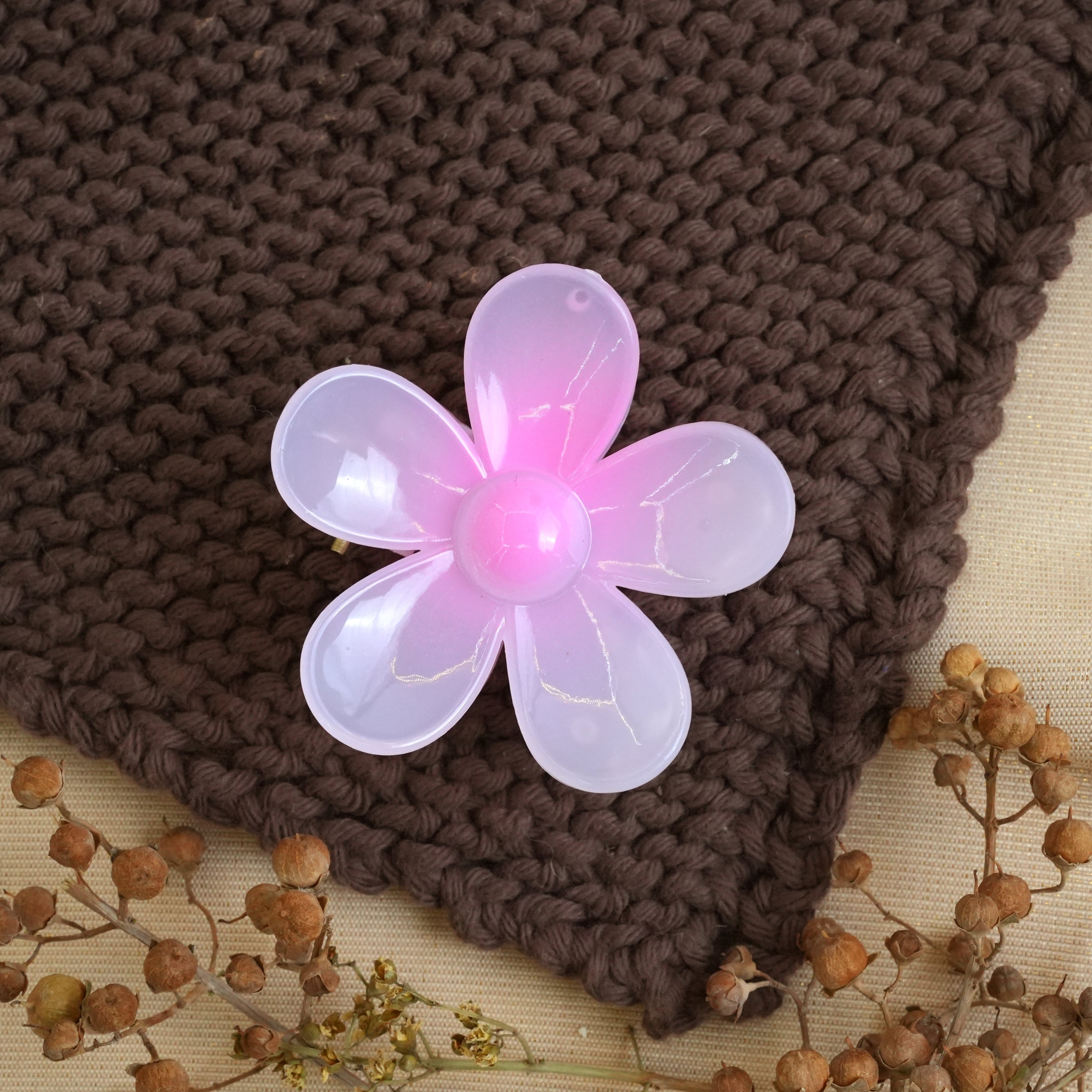 Blooming Pastel Flower Hair Catchers