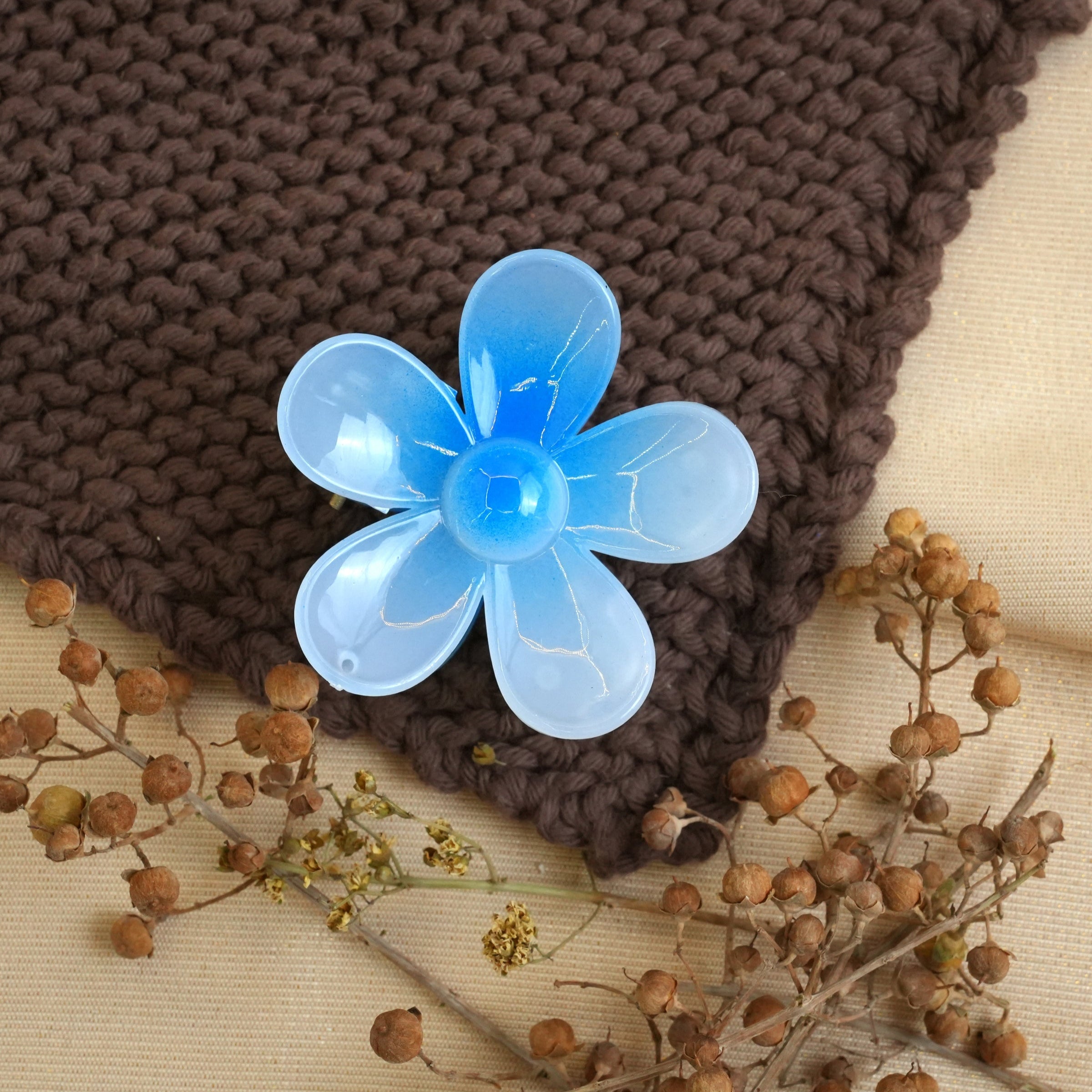 Blooming Pastel Flower Hair Catchers