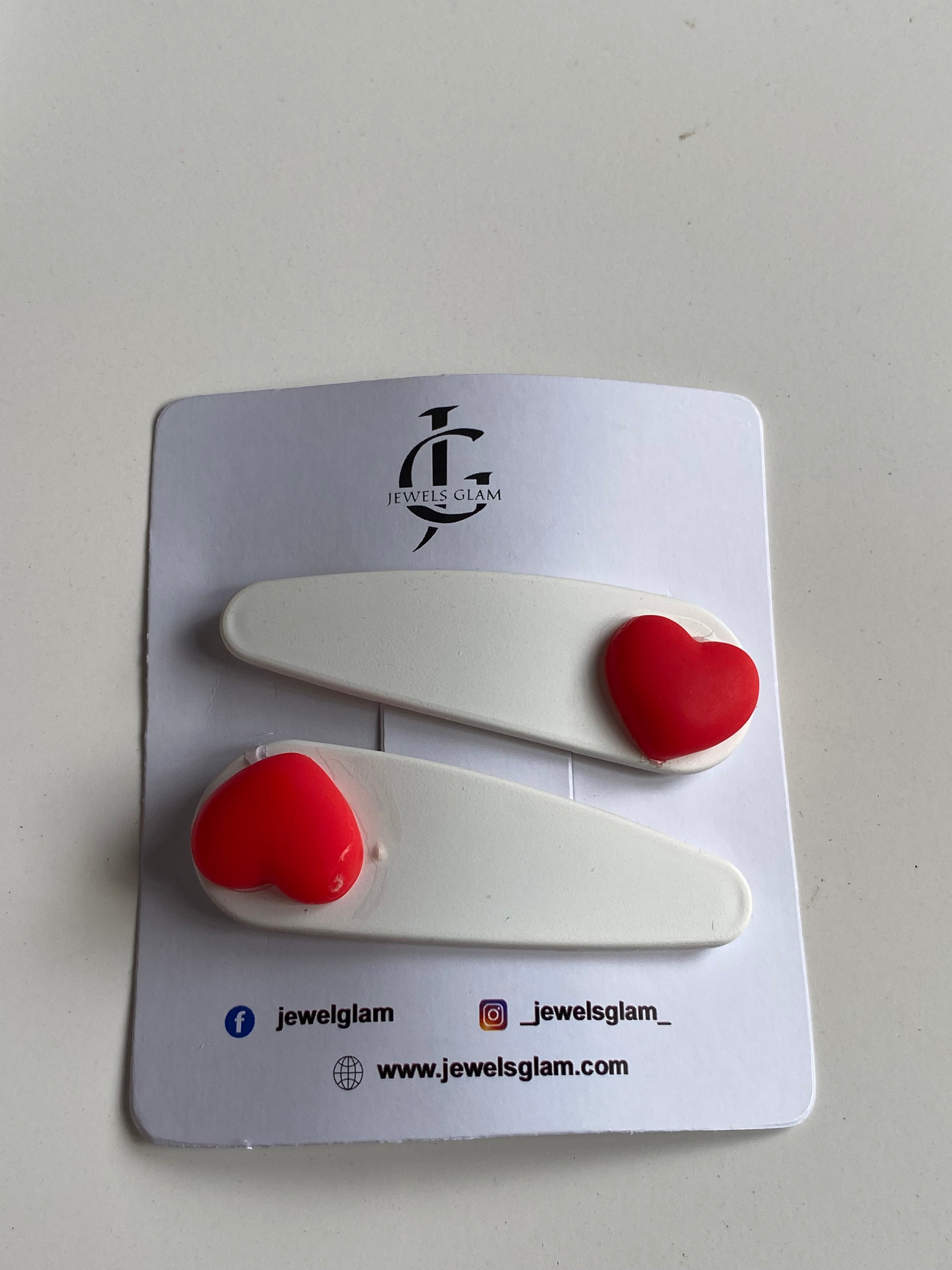 Adorable Character Hair Snap Pins (Pair)