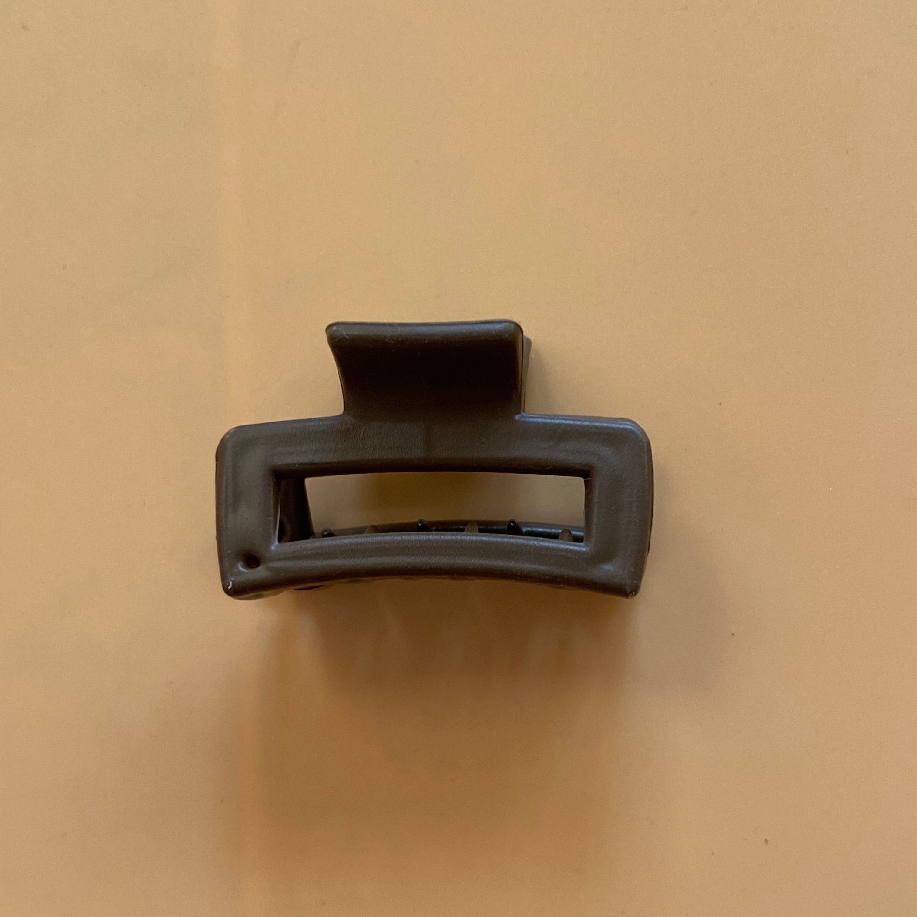 Compact Blue Hair Claw Clip (small)
