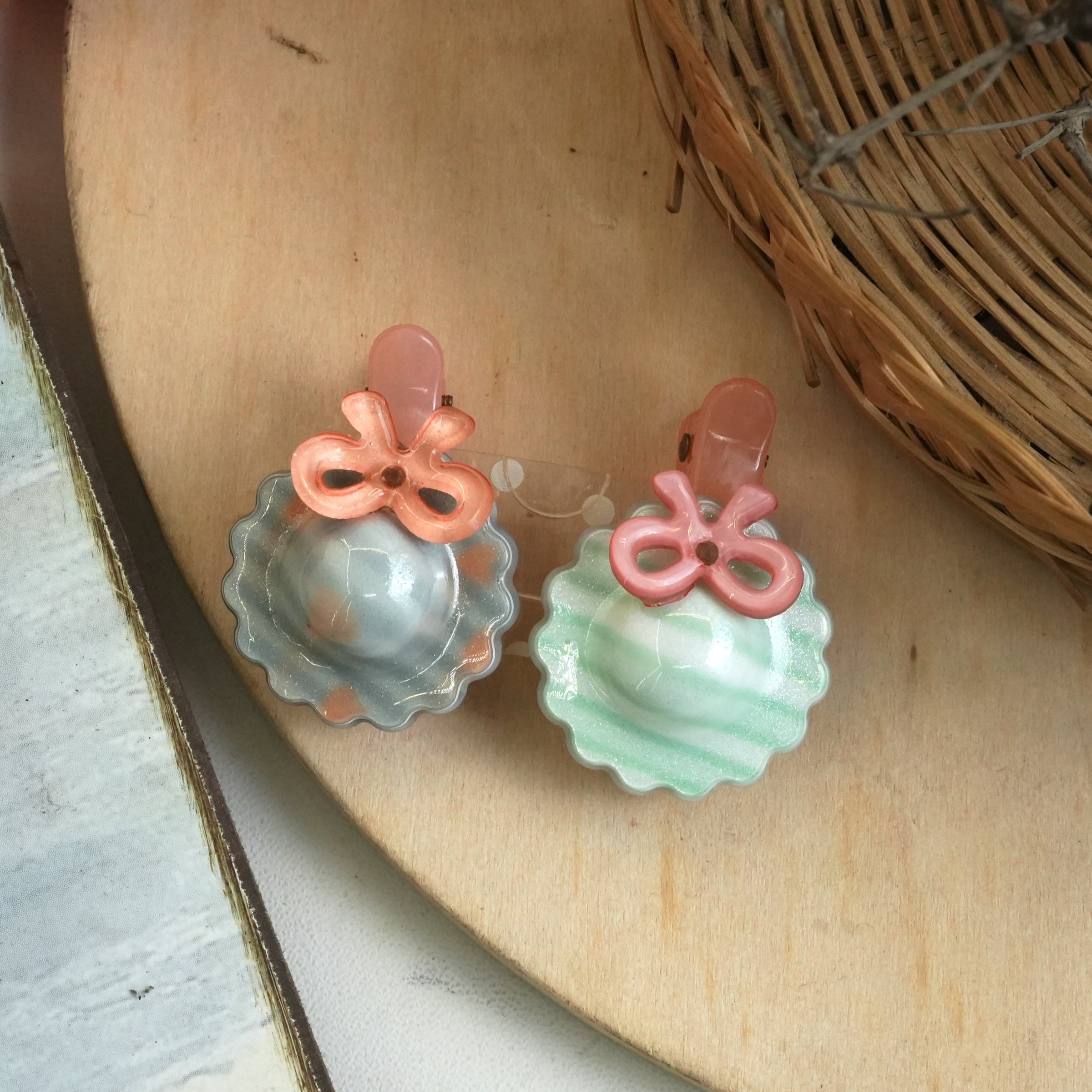 Adorable Bow and Patterned Hair Clips for Kids