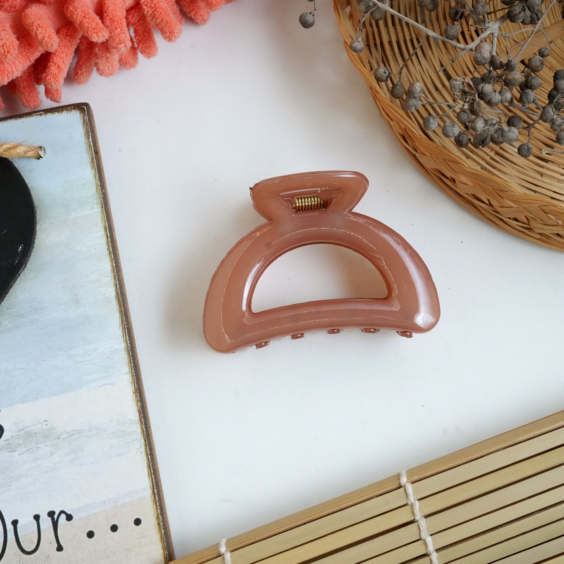 Transparent Pastel Hair Clips - Chic and Functional