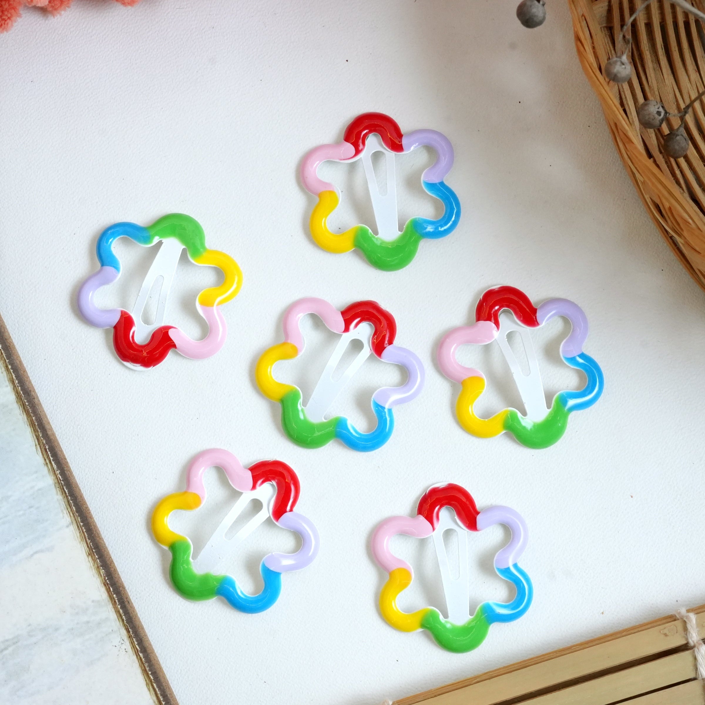 Chic Floral Hair Pins