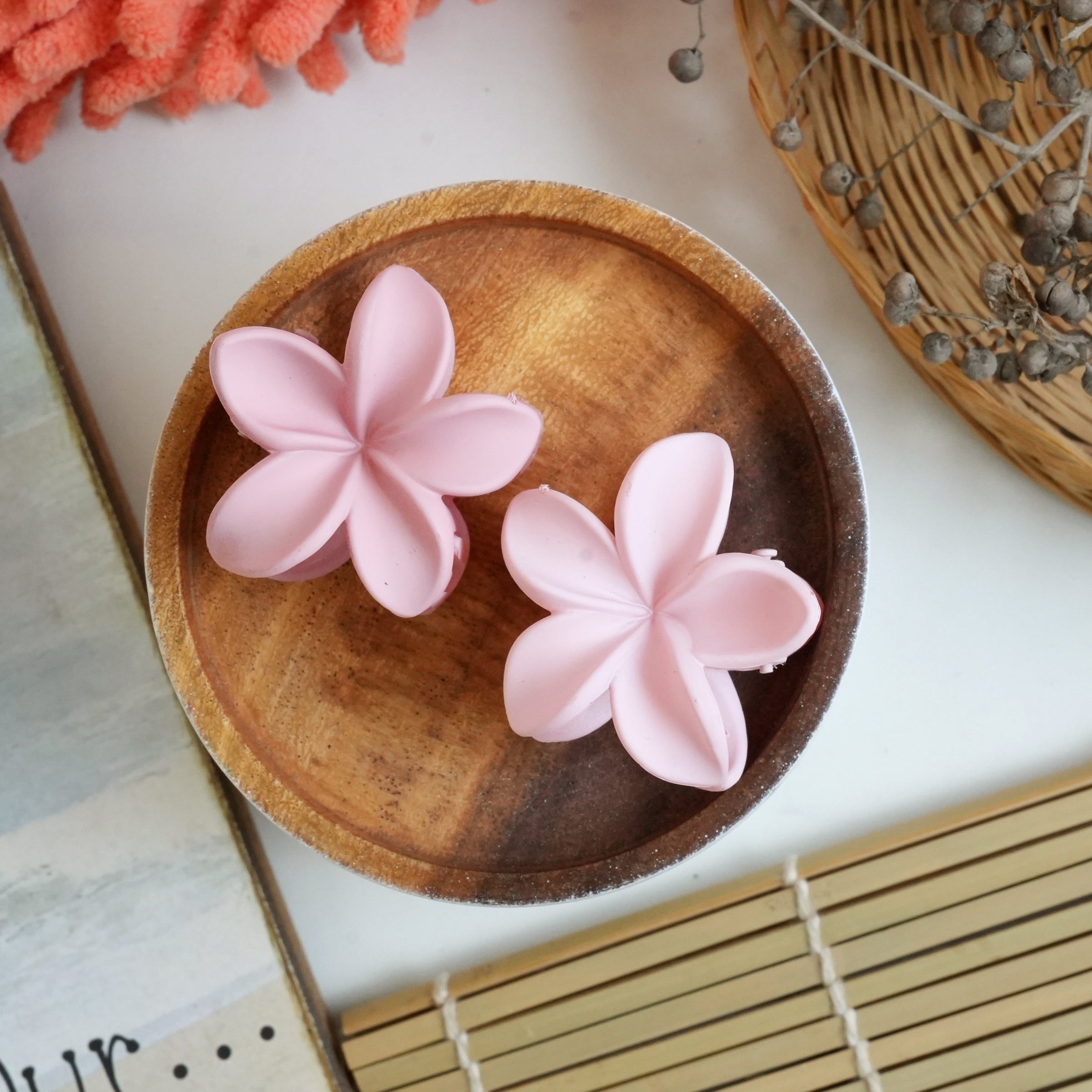 Floral Hair Catchers pair