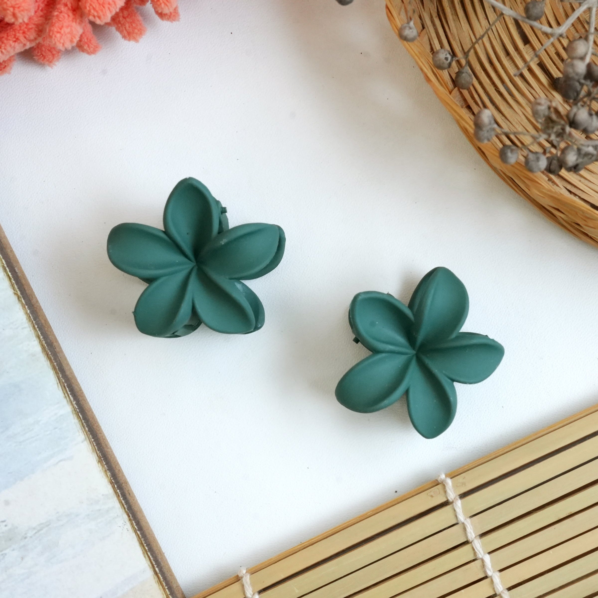 Floral Hair Catchers pair