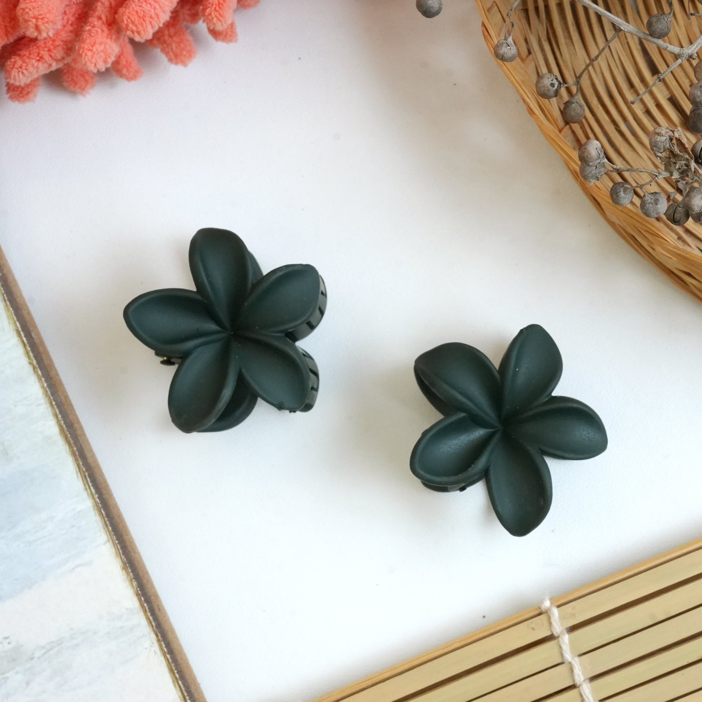 Floral Hair Catchers pair
