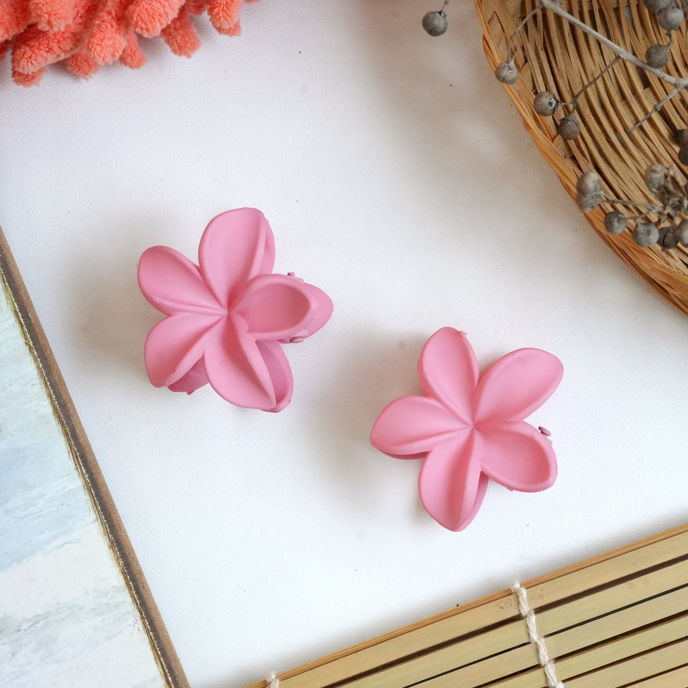 Floral Hair Catchers pair
