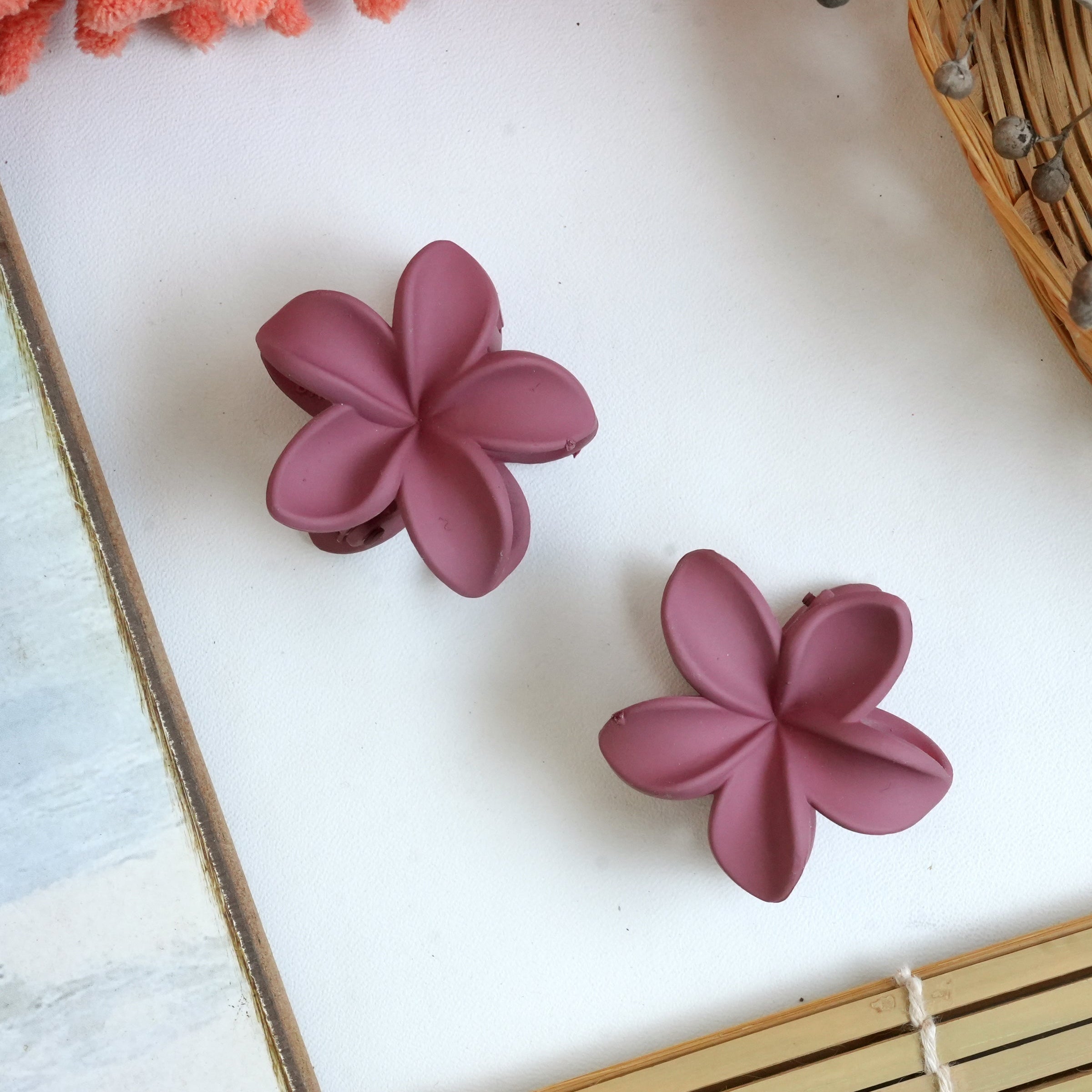 Floral Hair Catchers pair