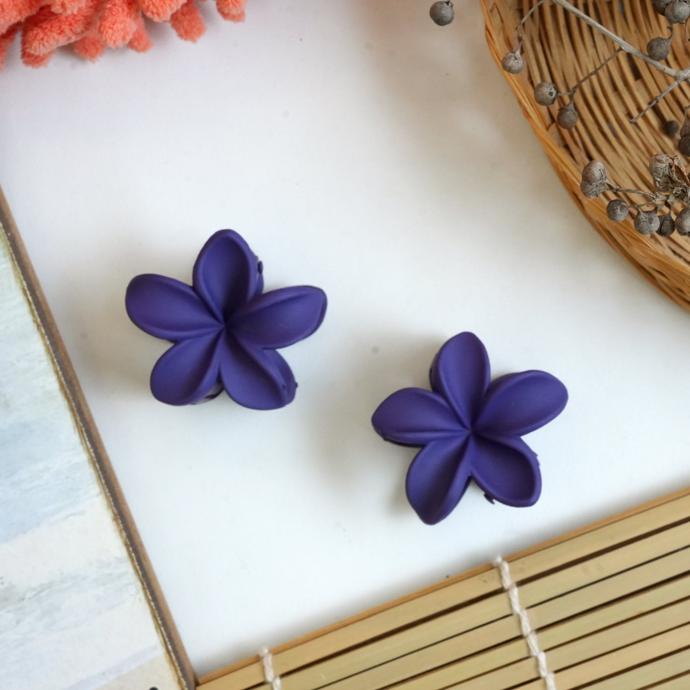 Floral Hair Catchers pair