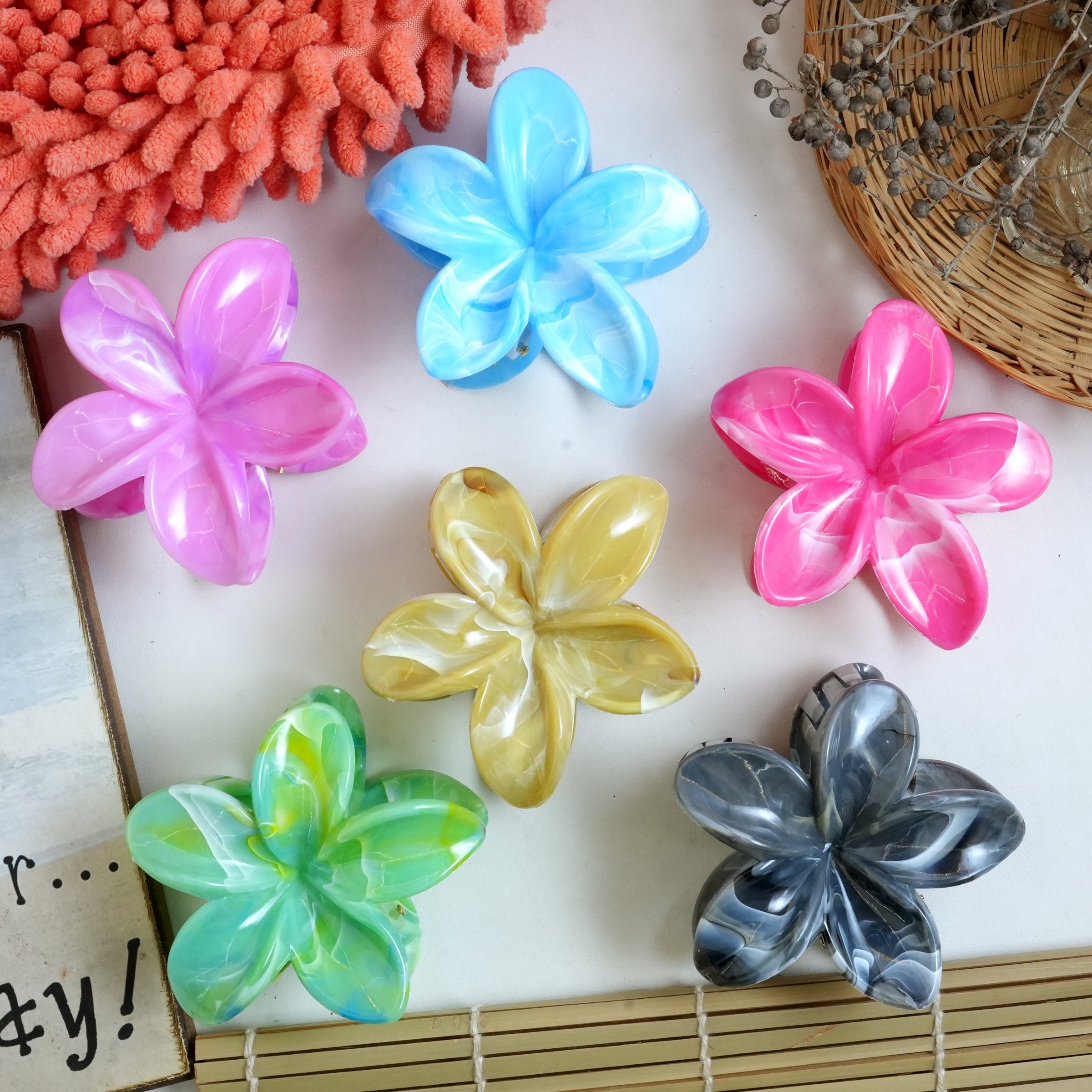 Floral Elegance Hair Catchers