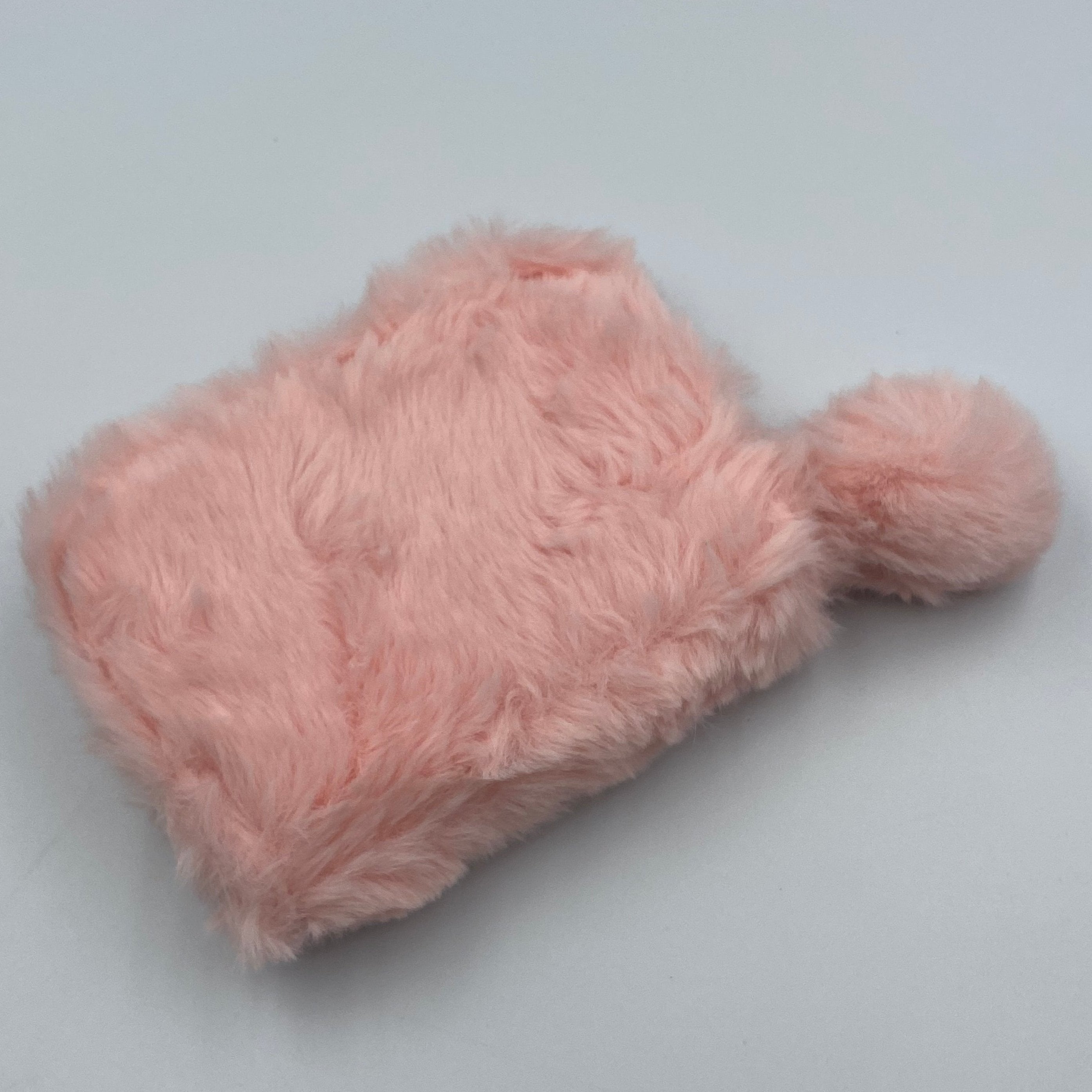 Peach Plush Wallet