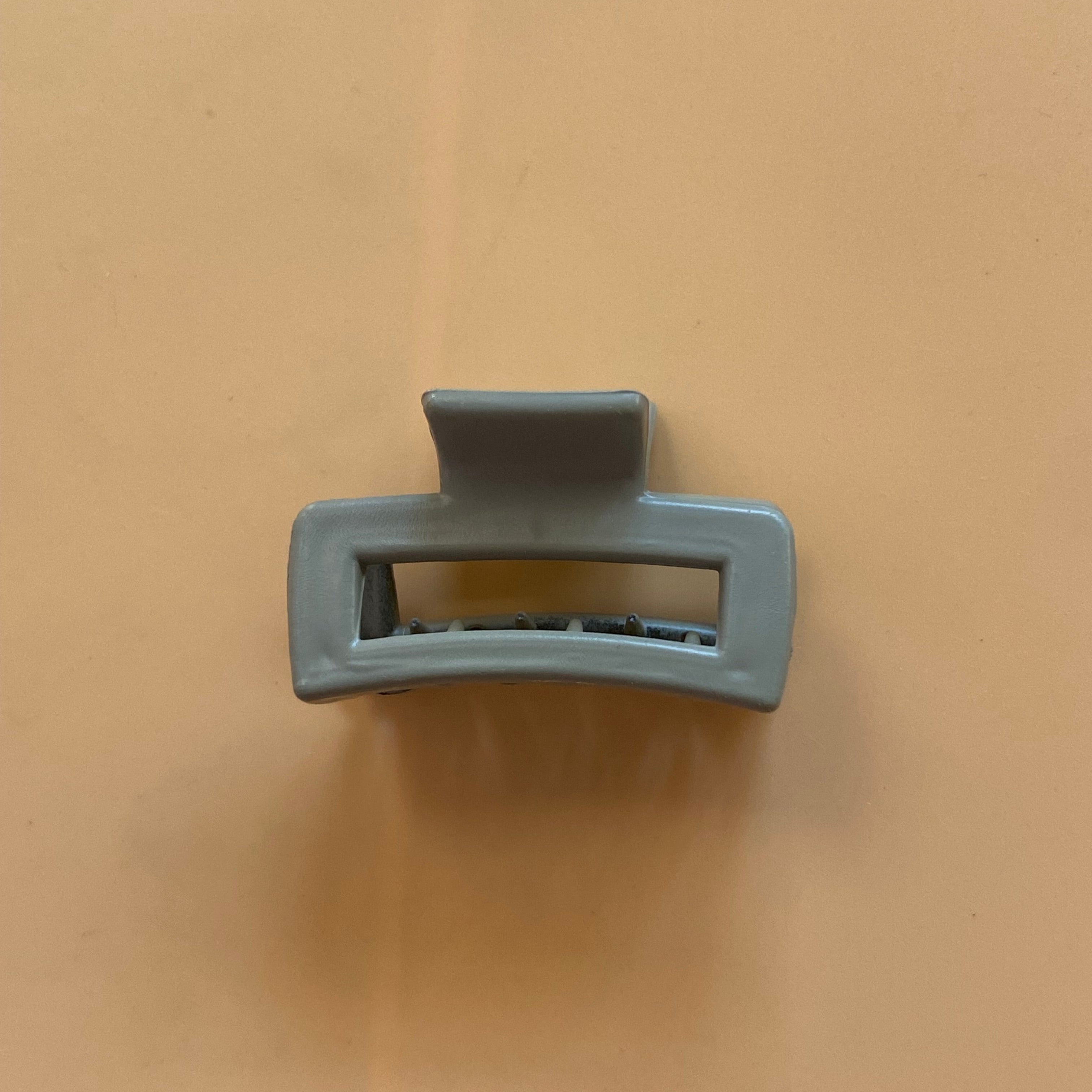 Compact Blue Hair Claw Clip (small)