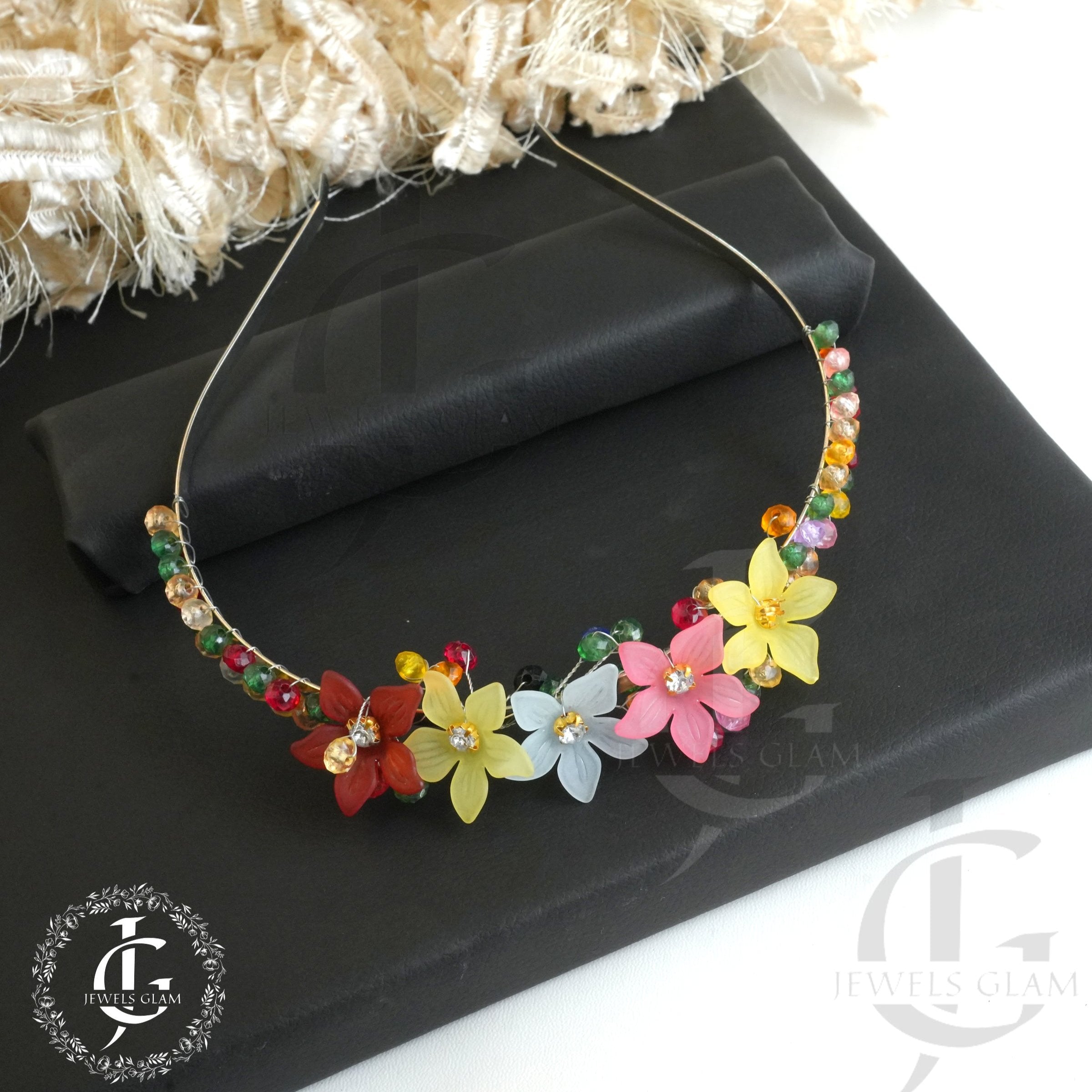 Multicolor Metal Hair Band
