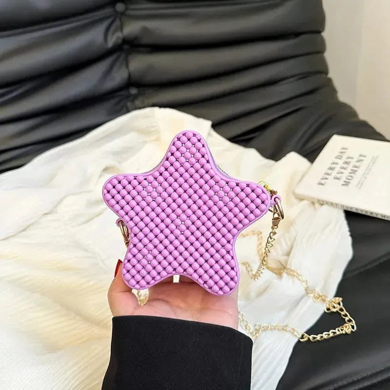 Little Girl Silicon Star Crossbody Shoulder Bag
