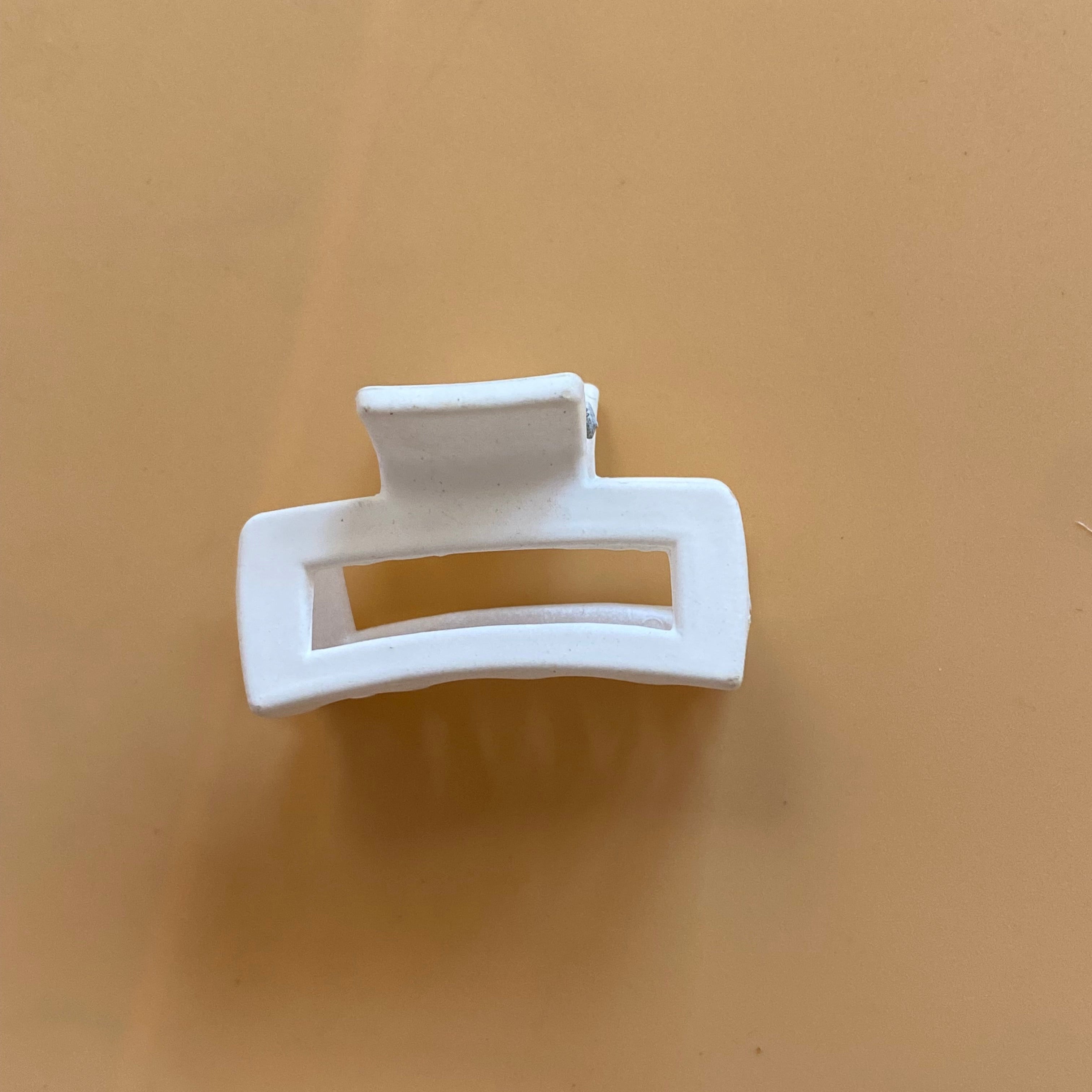 Compact Blue Hair Claw Clip (small)