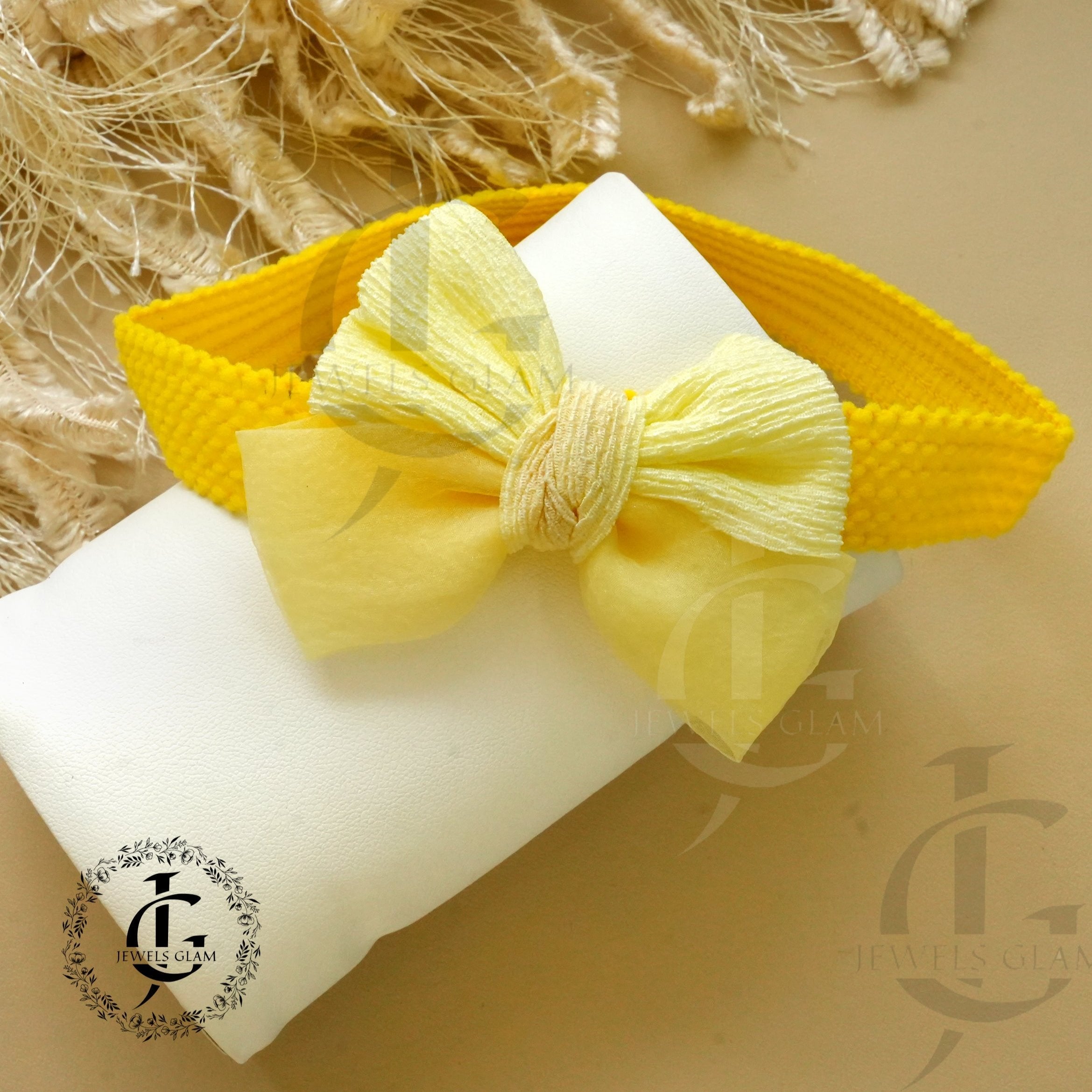 Pastel Bow Stretchable Headbands