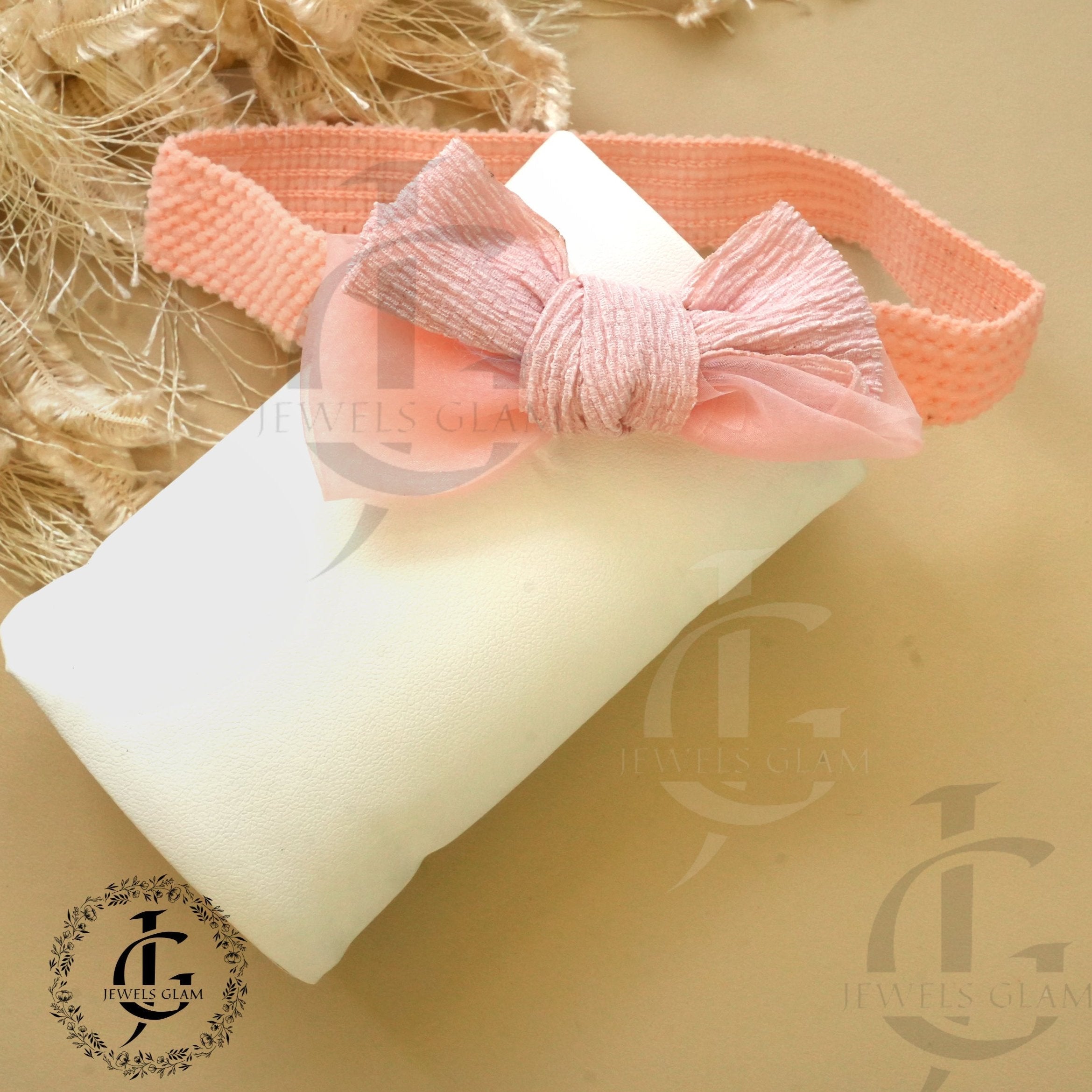 Pastel Bow Stretchable Headbands