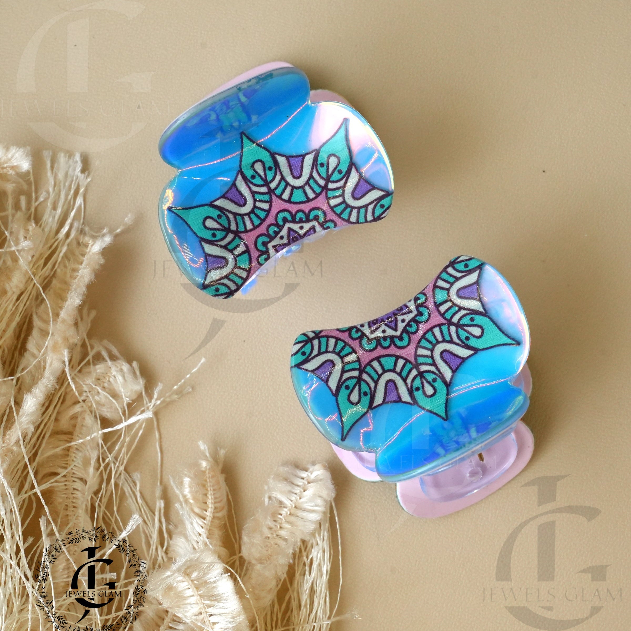 Boho Chic Printed Hair Catcher 1 pc
