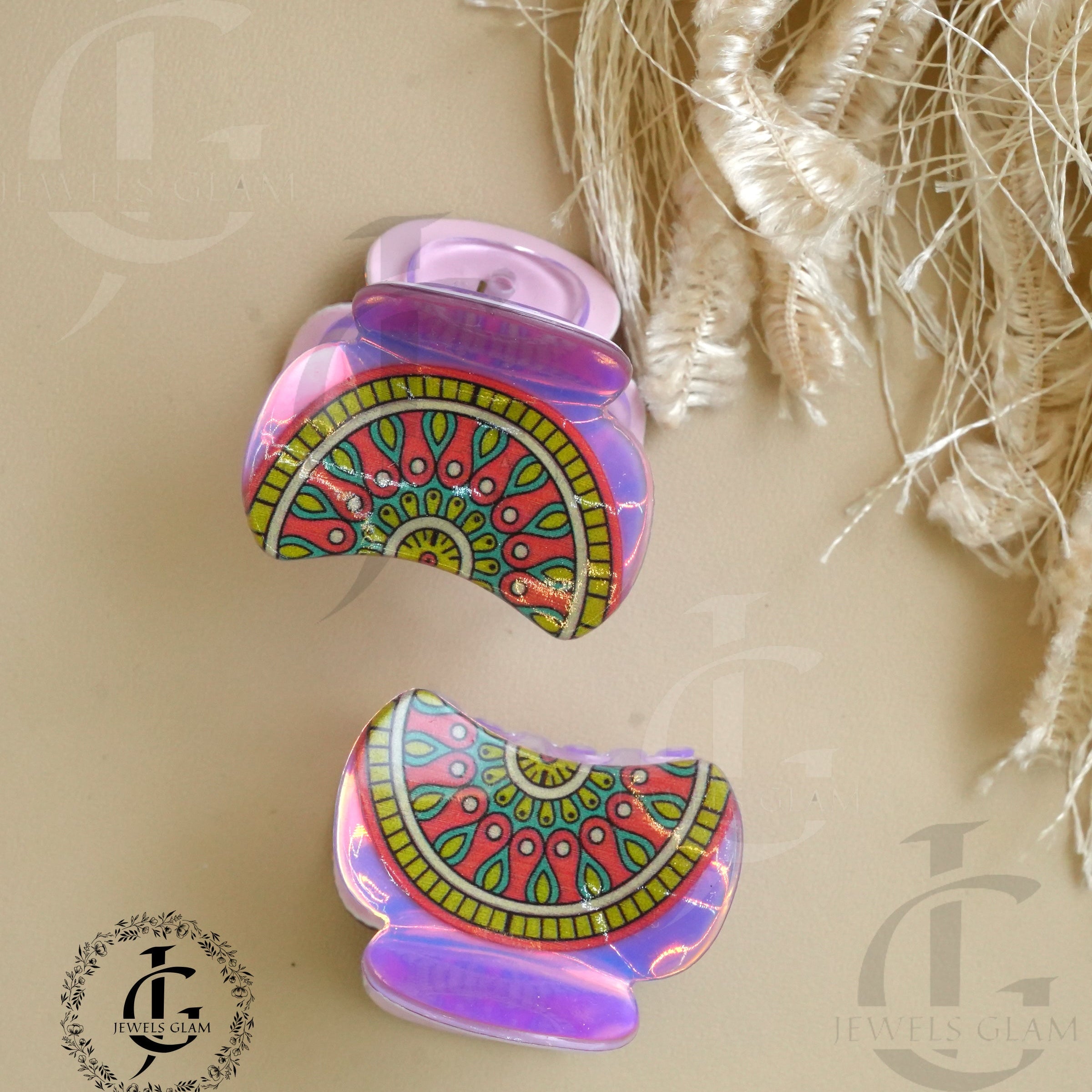Boho Chic Printed Hair Catcher 1 pc