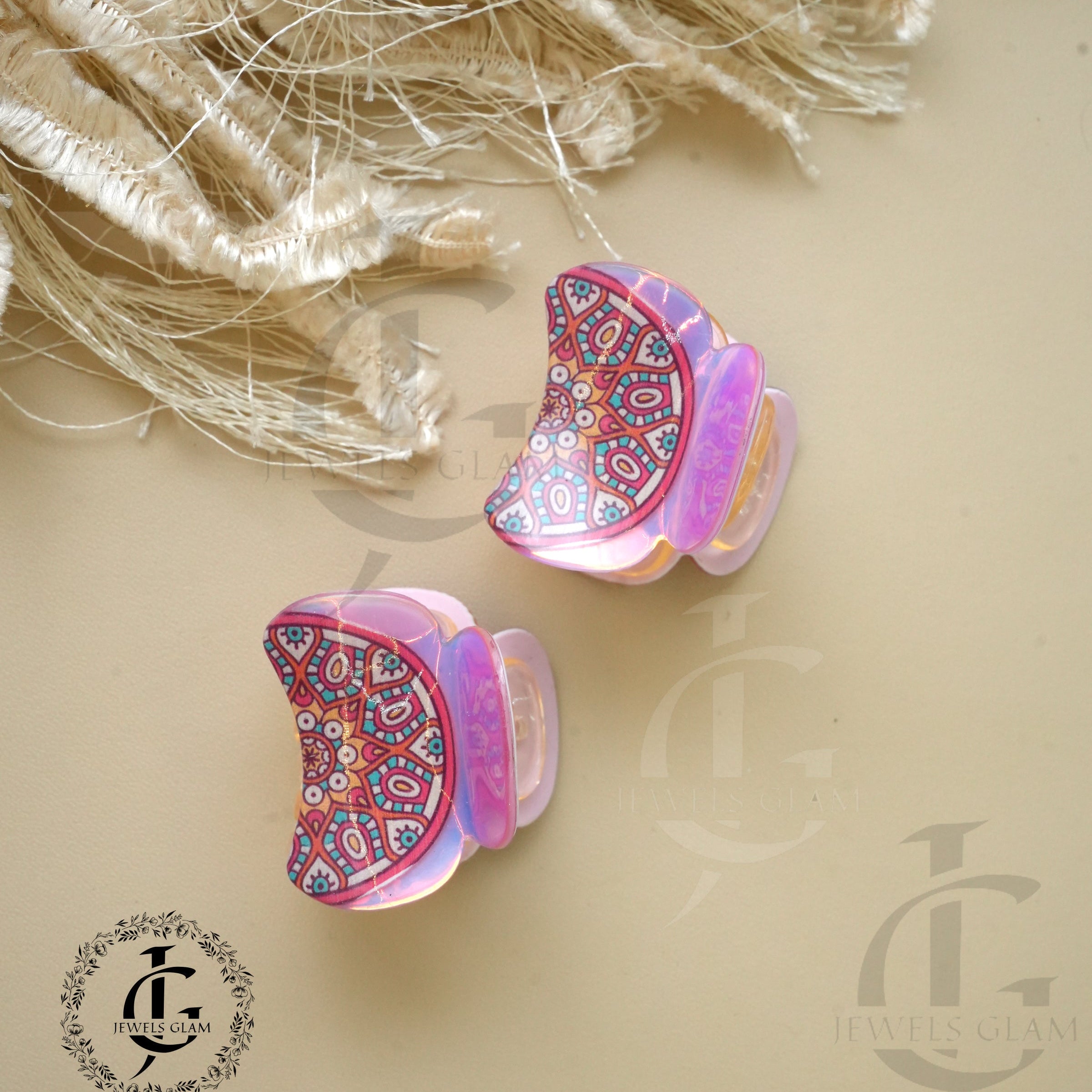 Boho Chic Printed Hair Catcher 1 pc