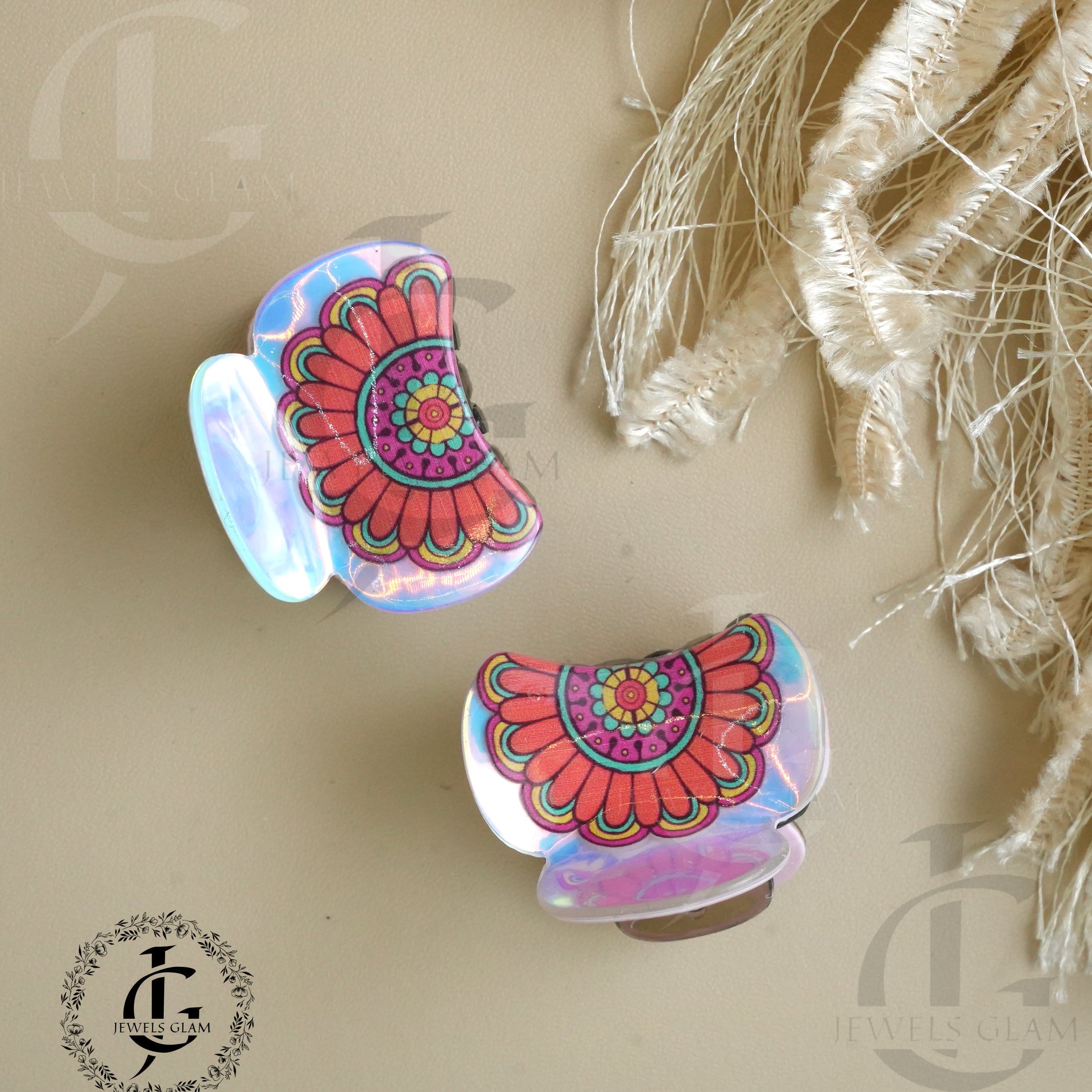Boho Chic Printed Hair Catcher 1 pc