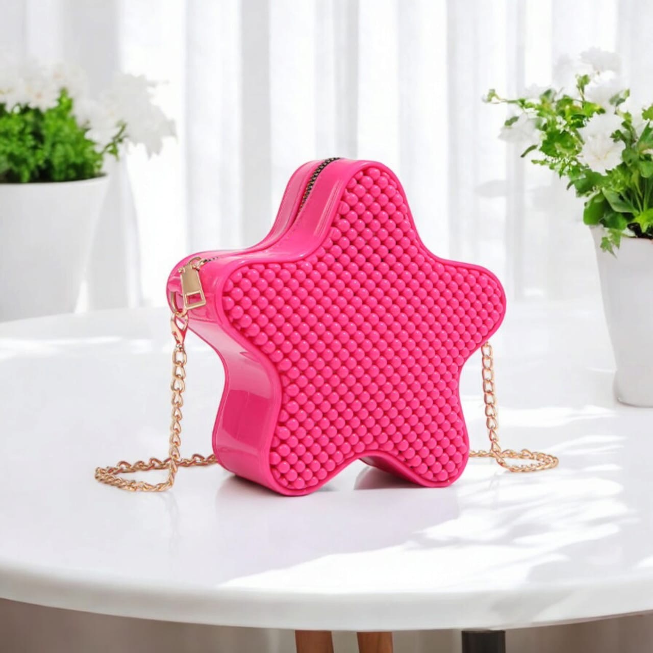 Little Girl Silicon Star Crossbody Shoulder Bag