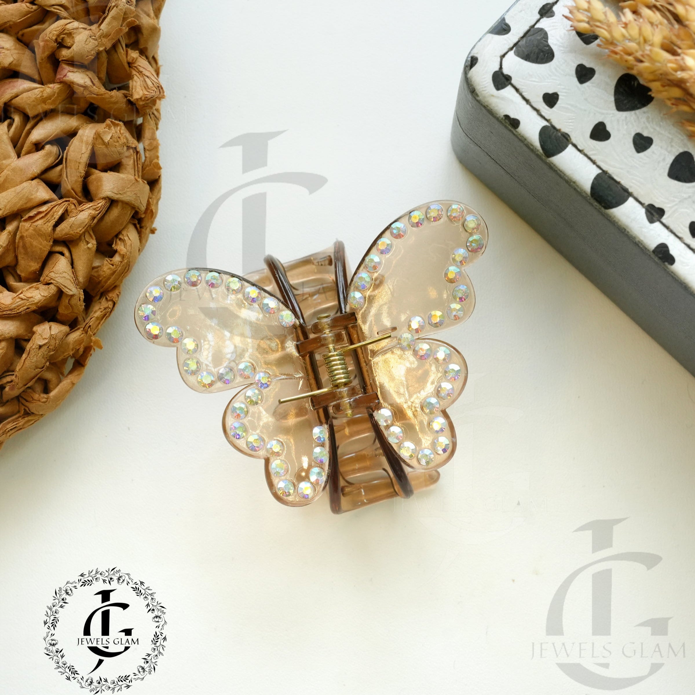 Butterfly Hair Catcher Claw Clip