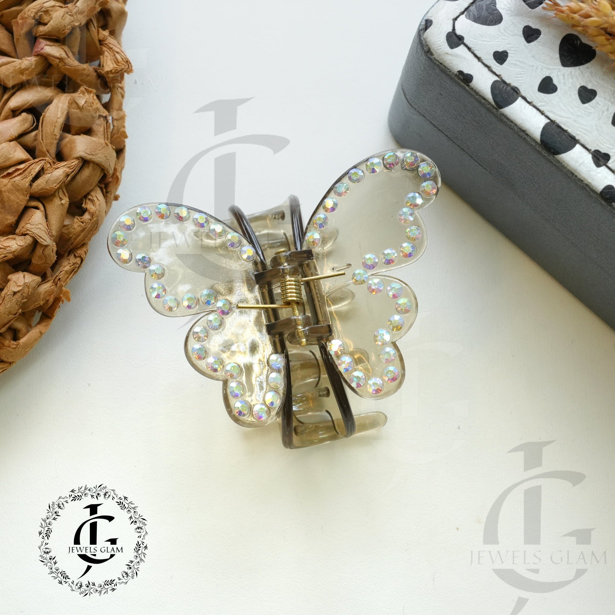 Butterfly Hair Catcher Claw Clip
