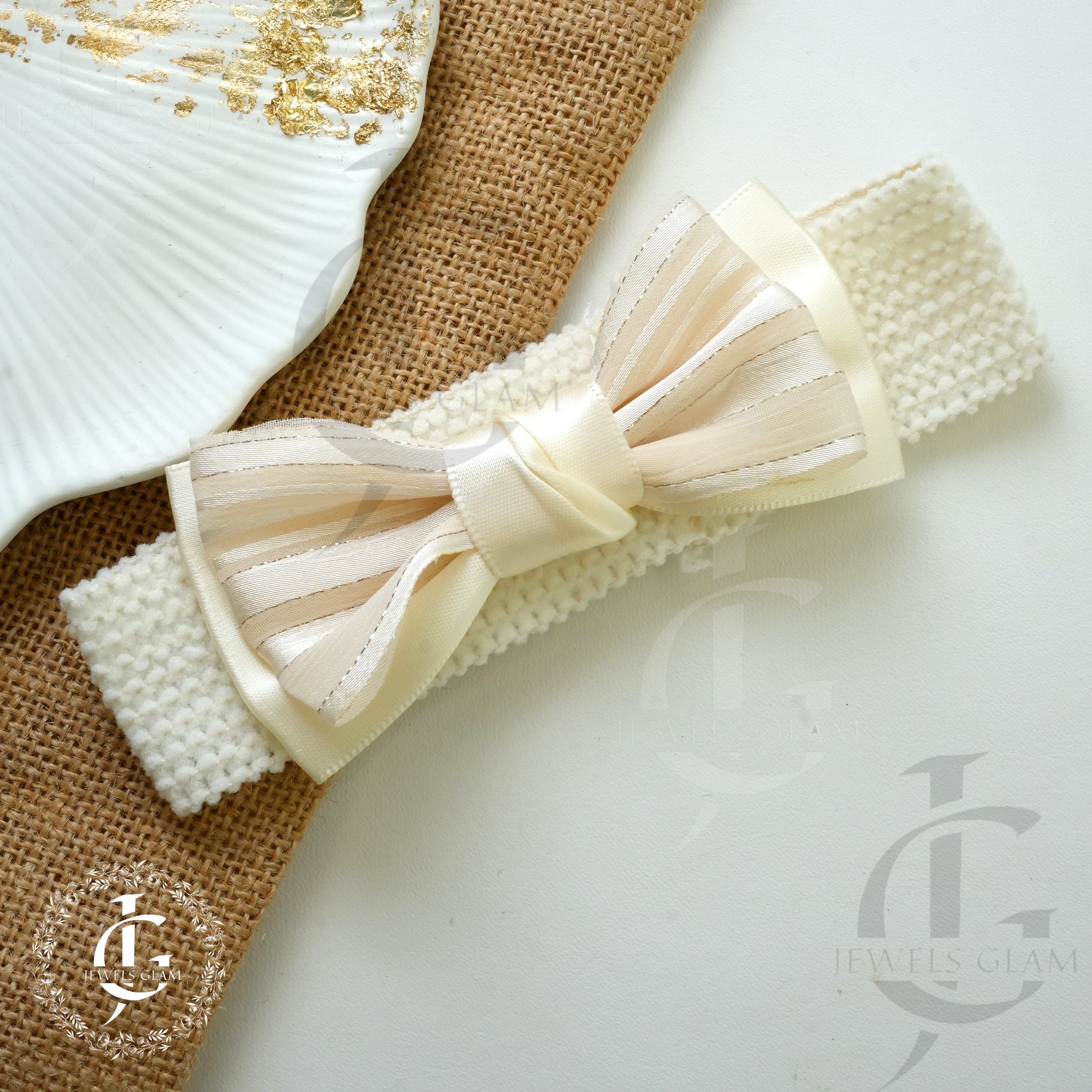 Elegant Satin Bow Headband Collection