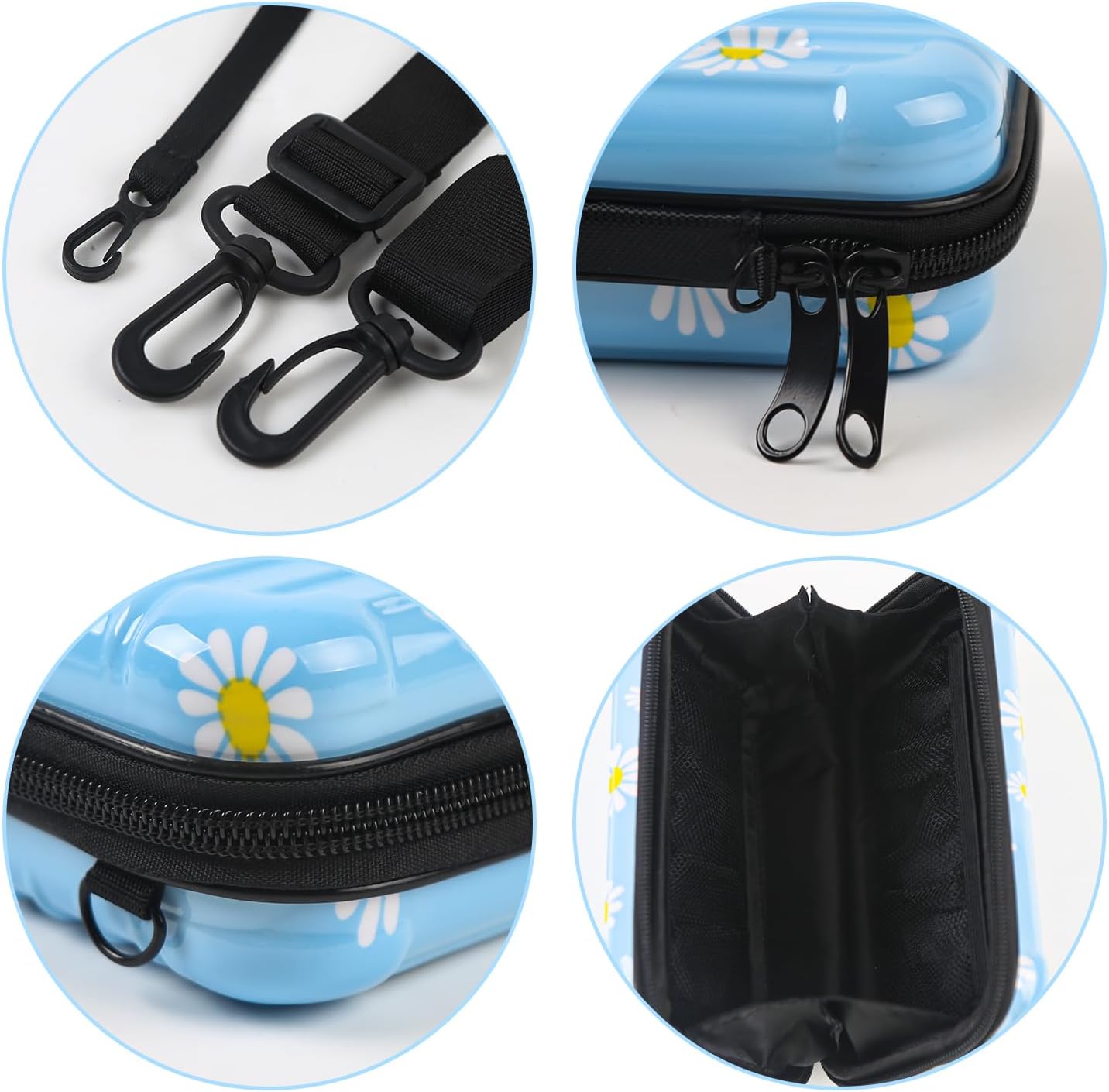 Crossbody Sling Box For Women's And Girls with Detachable Shoulder Strap