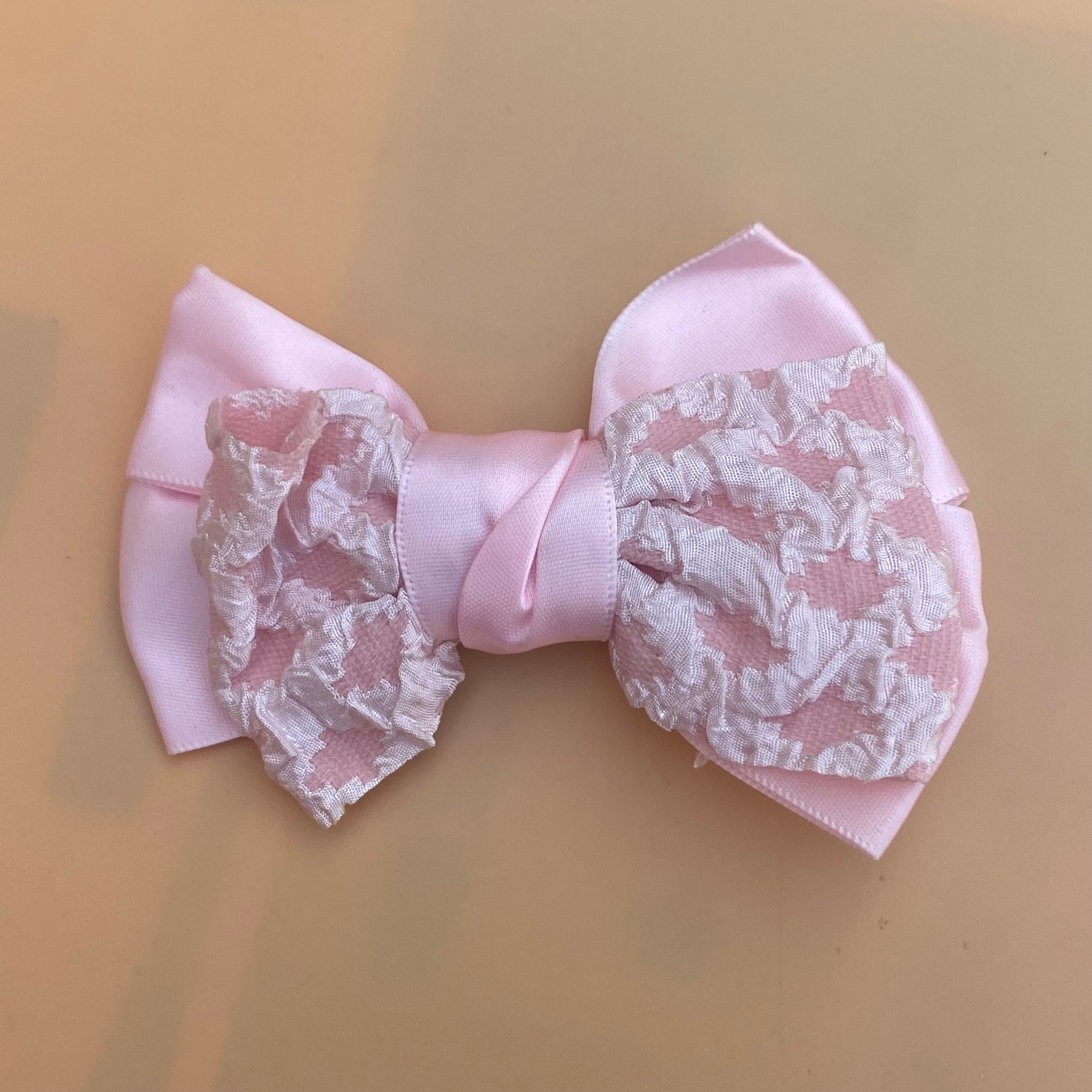 extrude Satin Bow Hair Pins