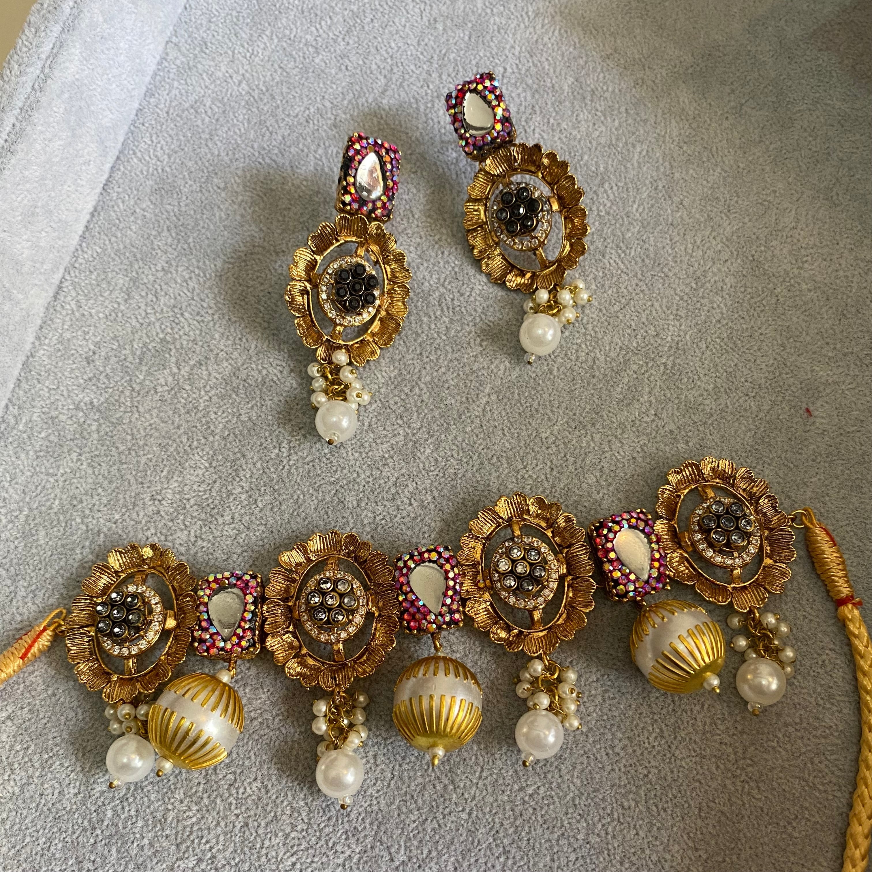 Turkish Handcrafted Choker Set