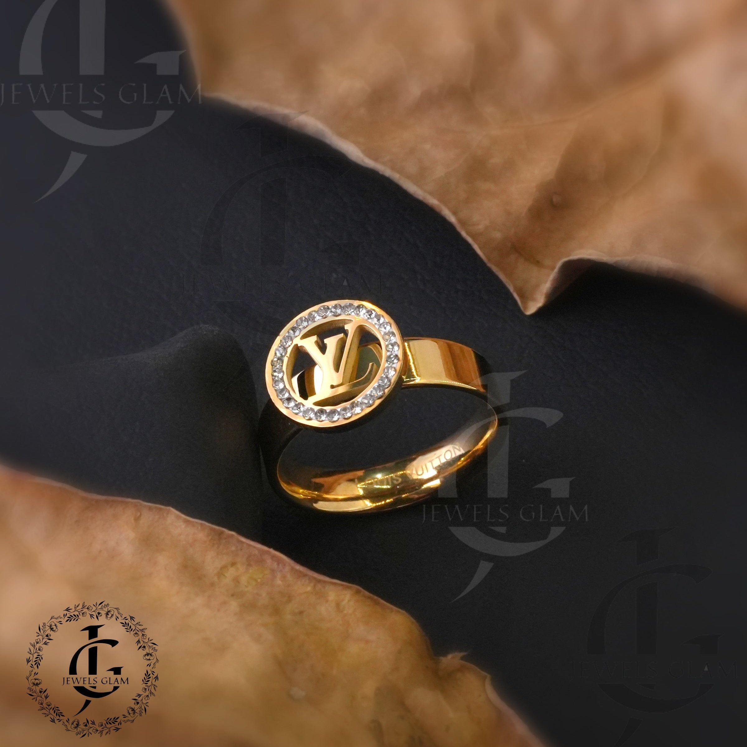 Luxe Icon Gold Statement Ring
