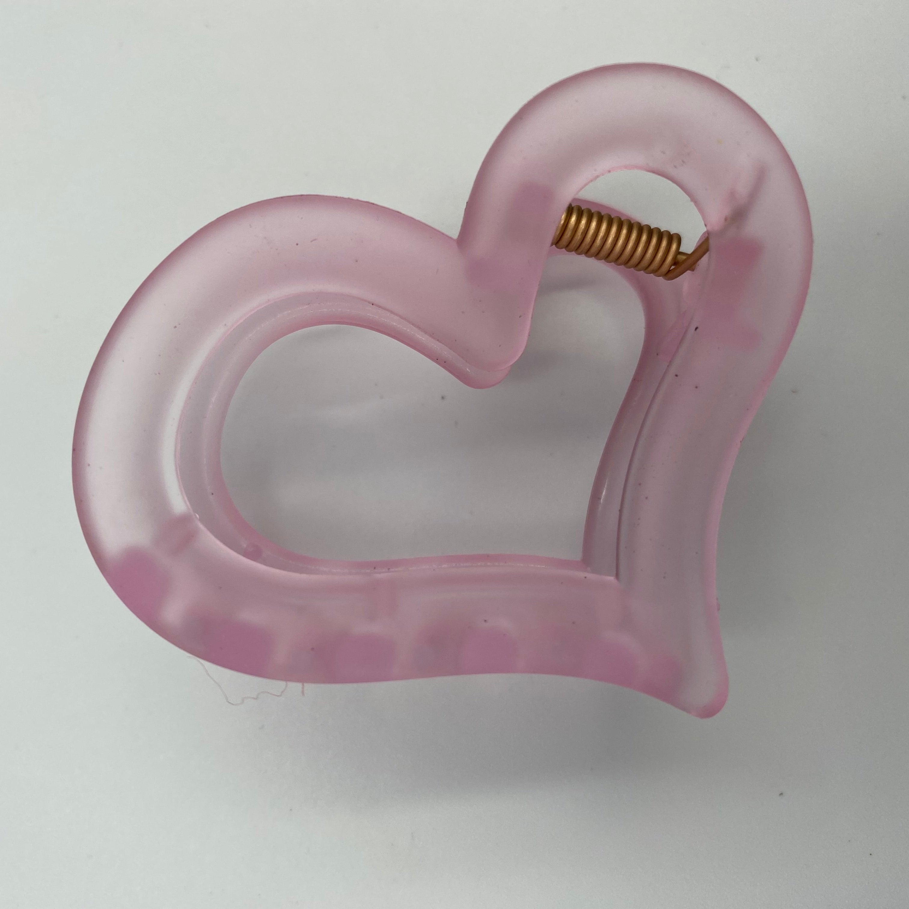 Heart-Shaped Hair Clips - Sweet and Stylish