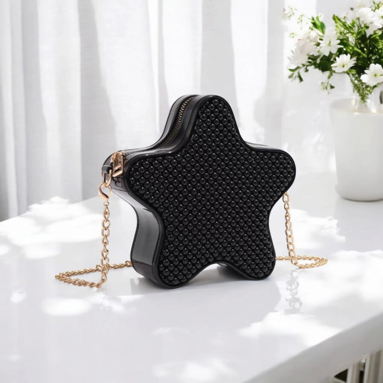 Little Girl Silicon Star Crossbody Shoulder Bag