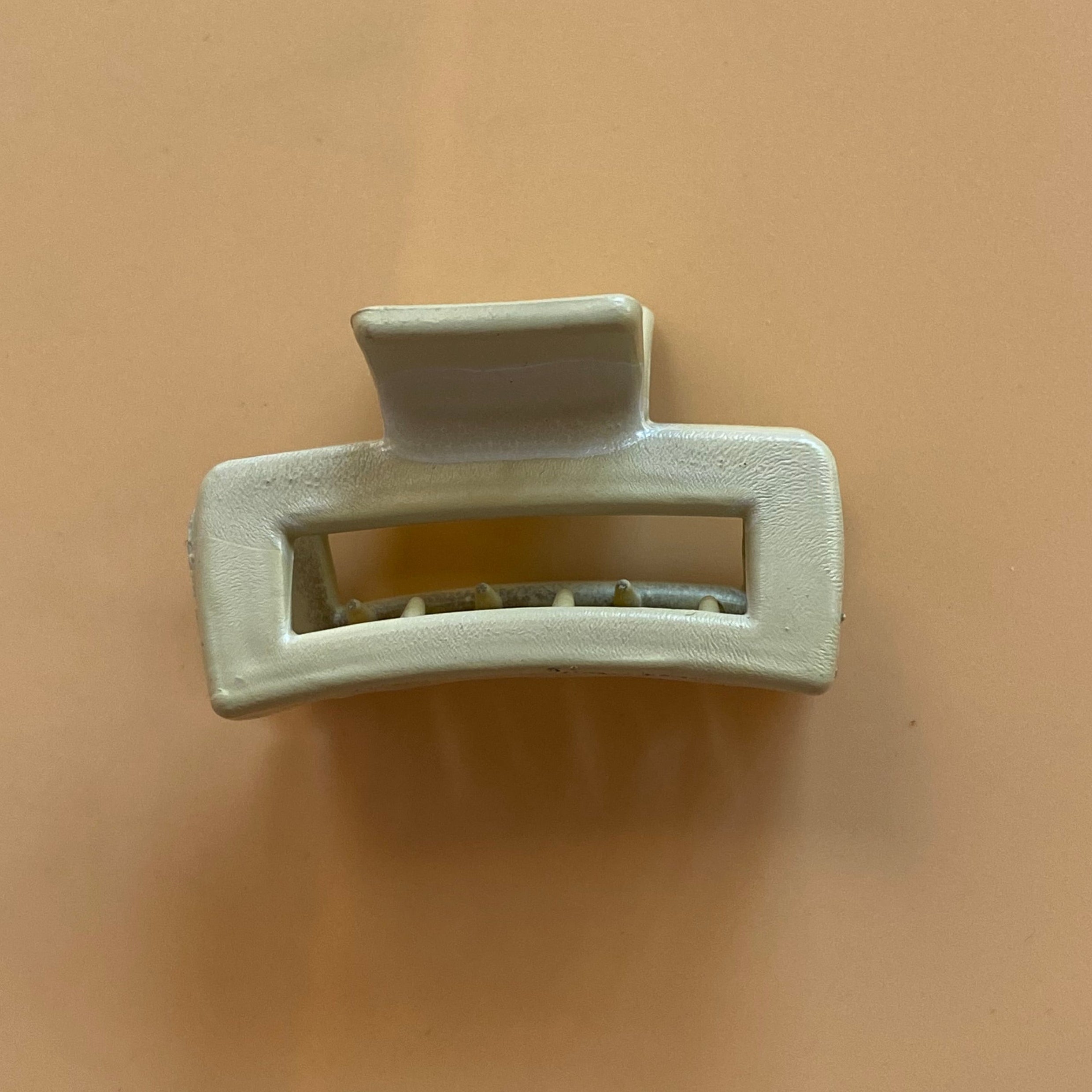 Compact Blue Hair Claw Clip (small)