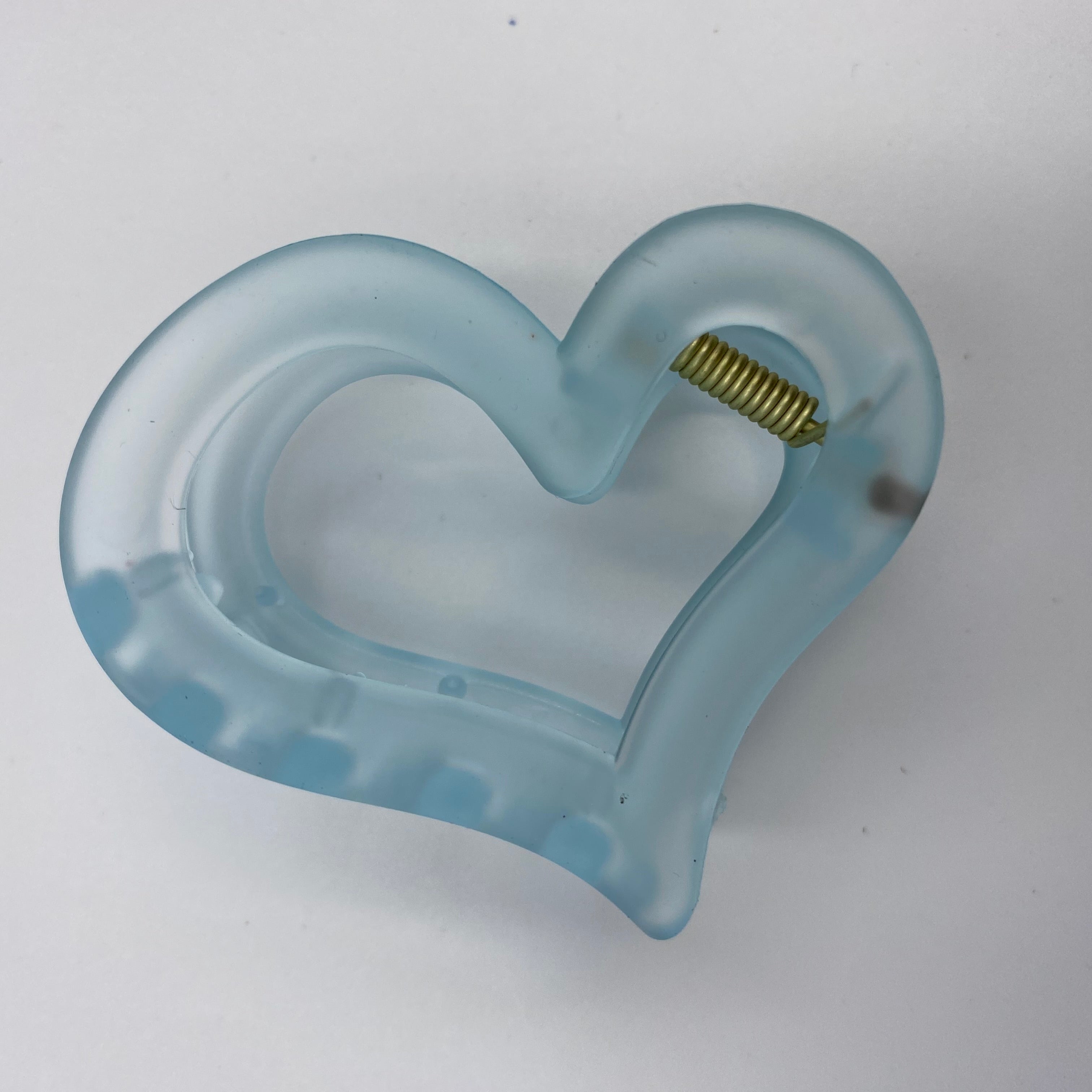 Heart-Shaped Hair Clips - Sweet and Stylish
