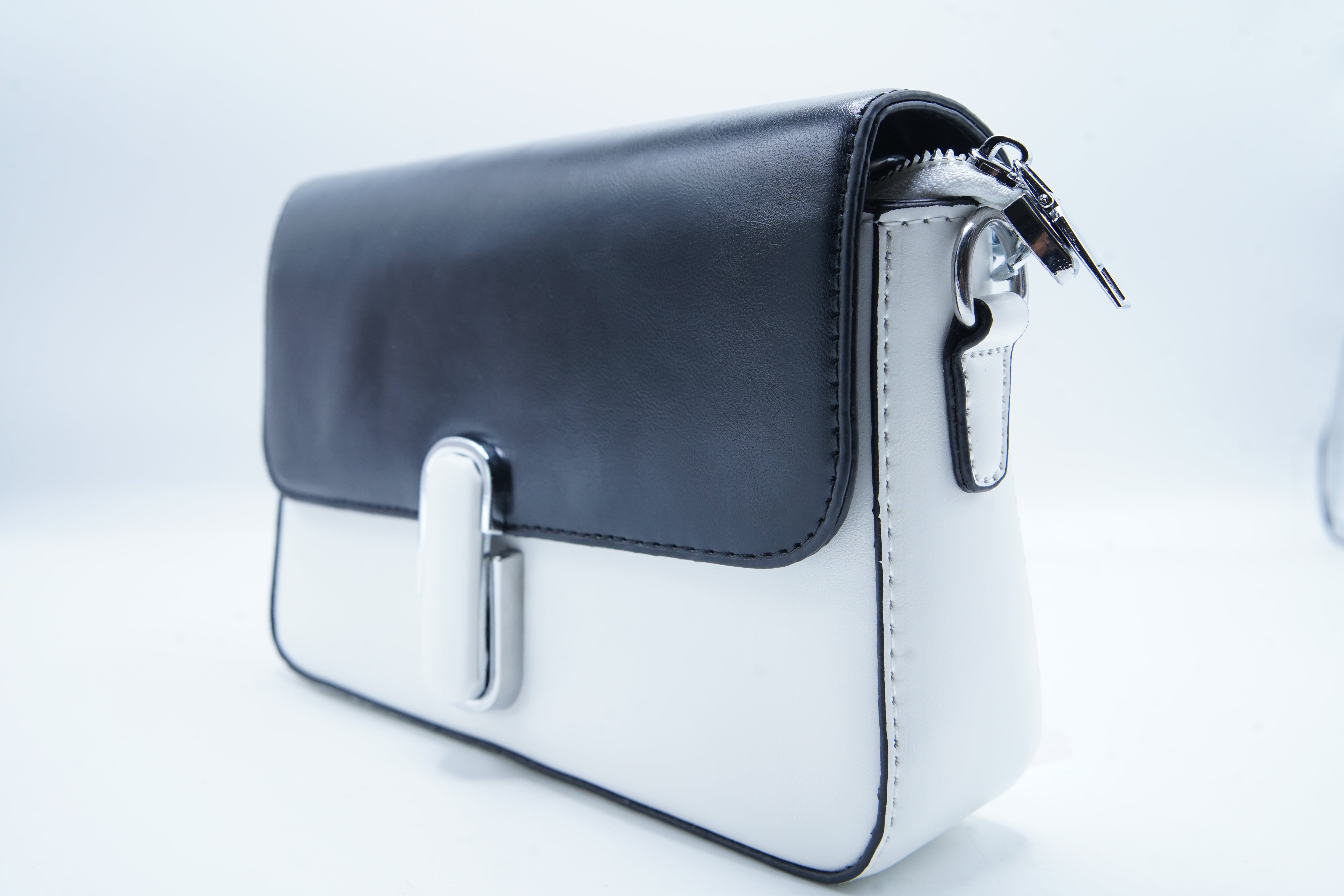 Women Crossbody Bag Black & White