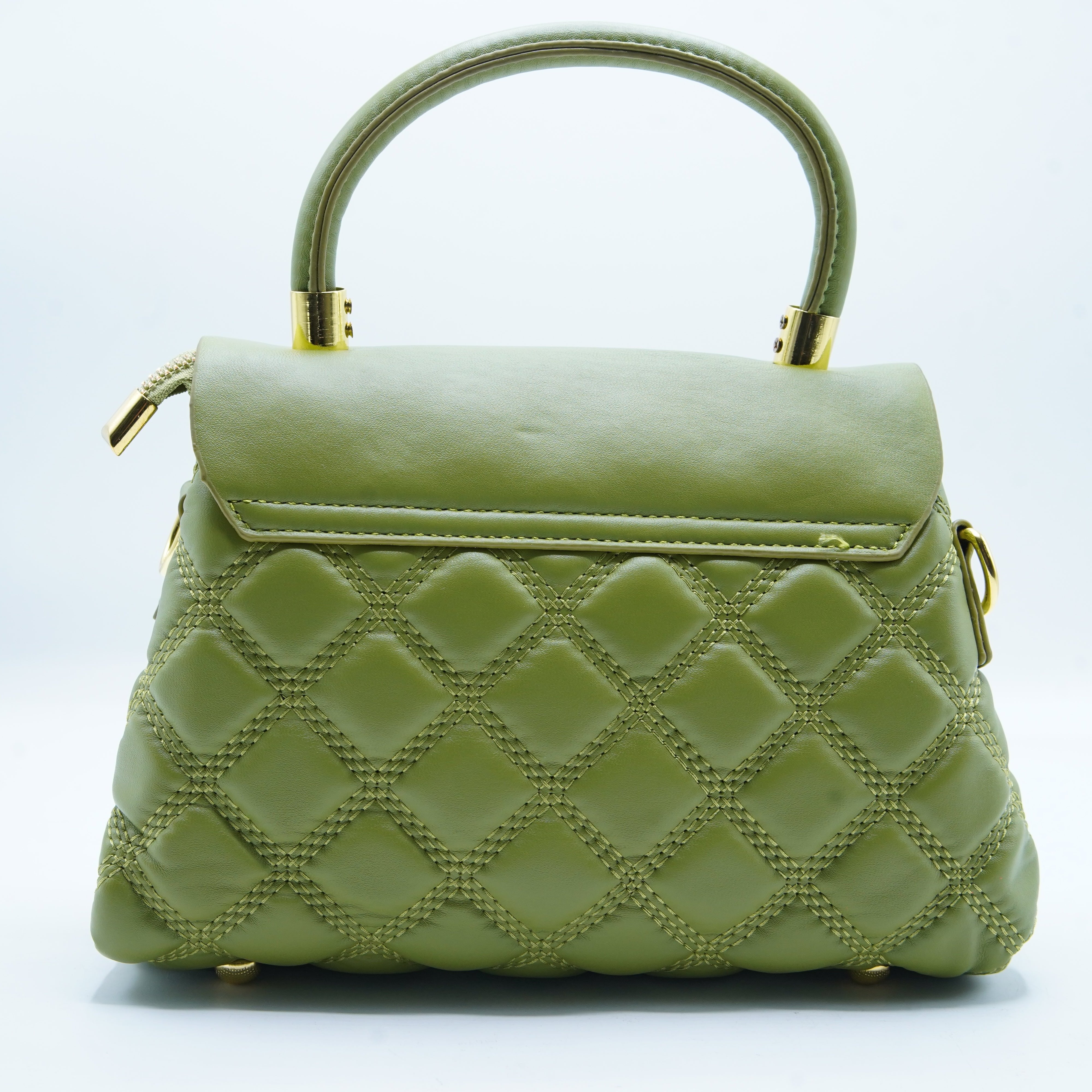 Women Crossbody Quilted Leather Bag