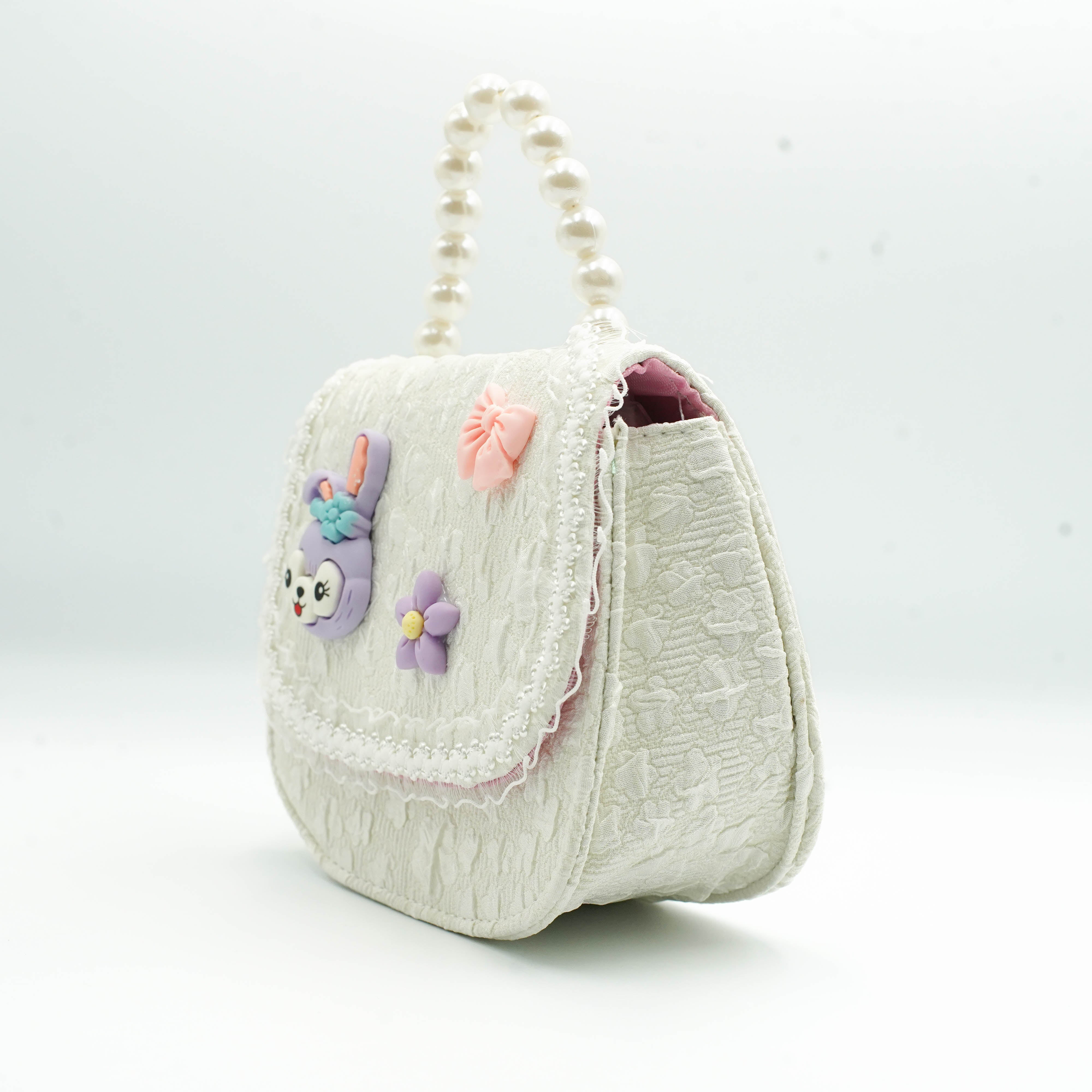Girls Purse White