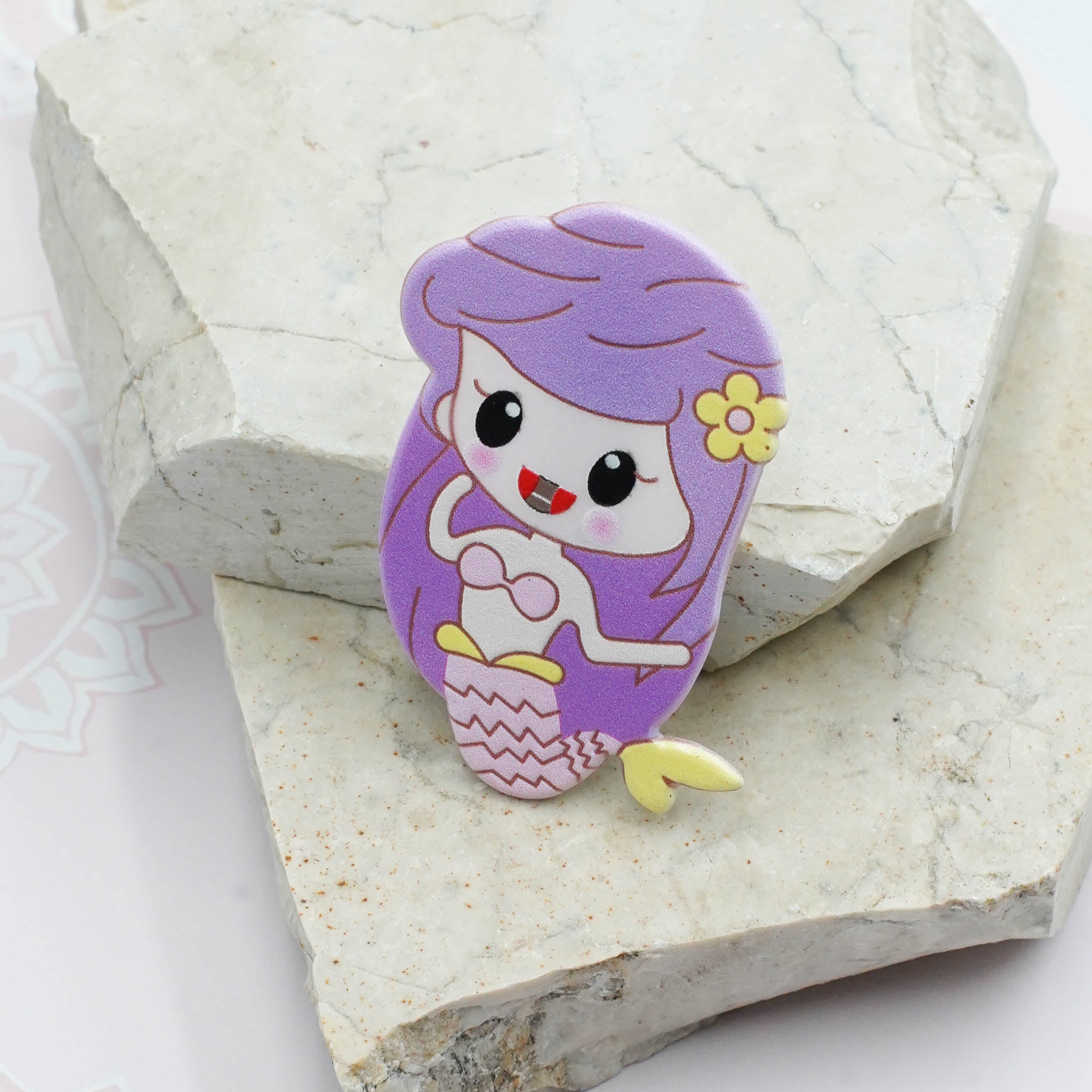 Adorable Mermaid-Themed Hair Pins